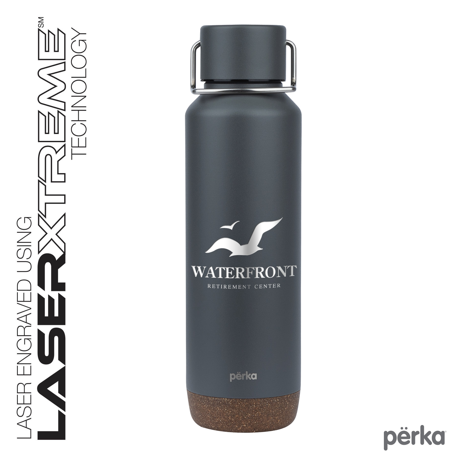 Perka® Cabrillo 24 oz. Double Wall, Stainless Steel Water Bottle 42