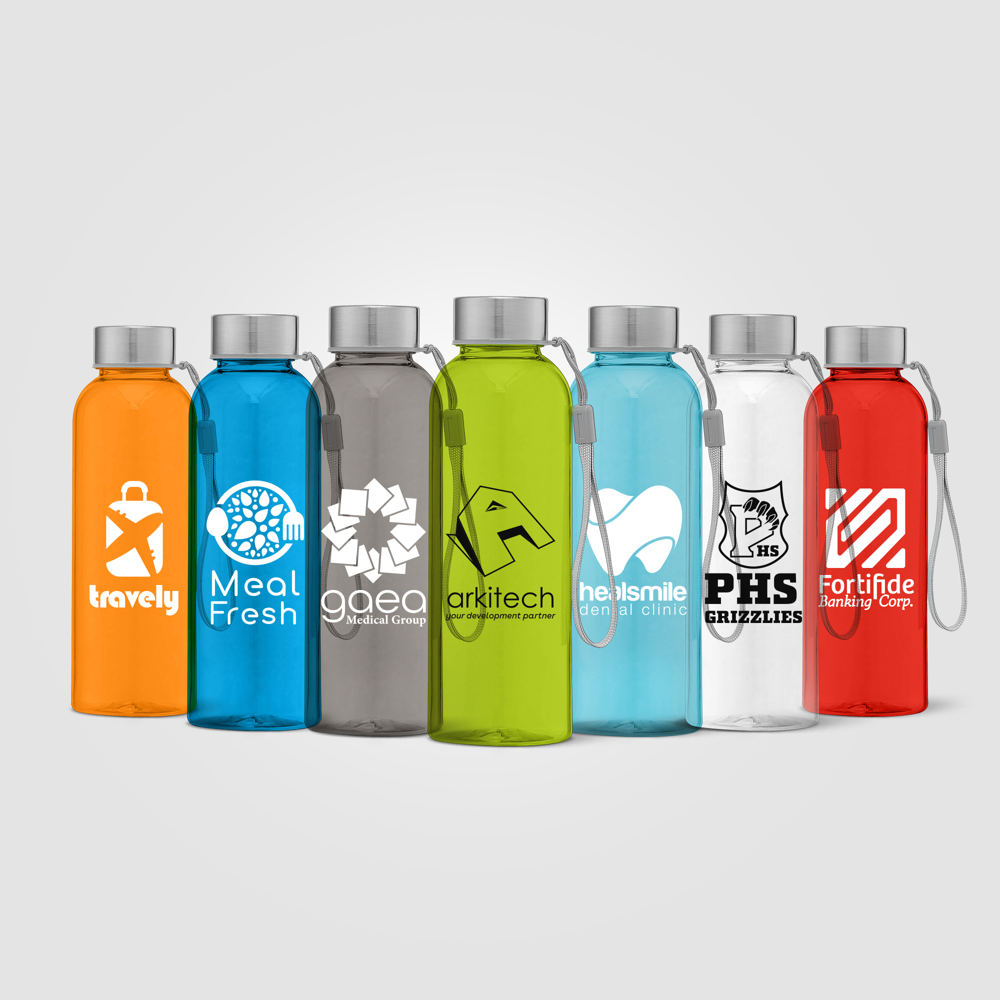 Skye - 17 oz. RPET Water Bottle with Wrist Strap 16