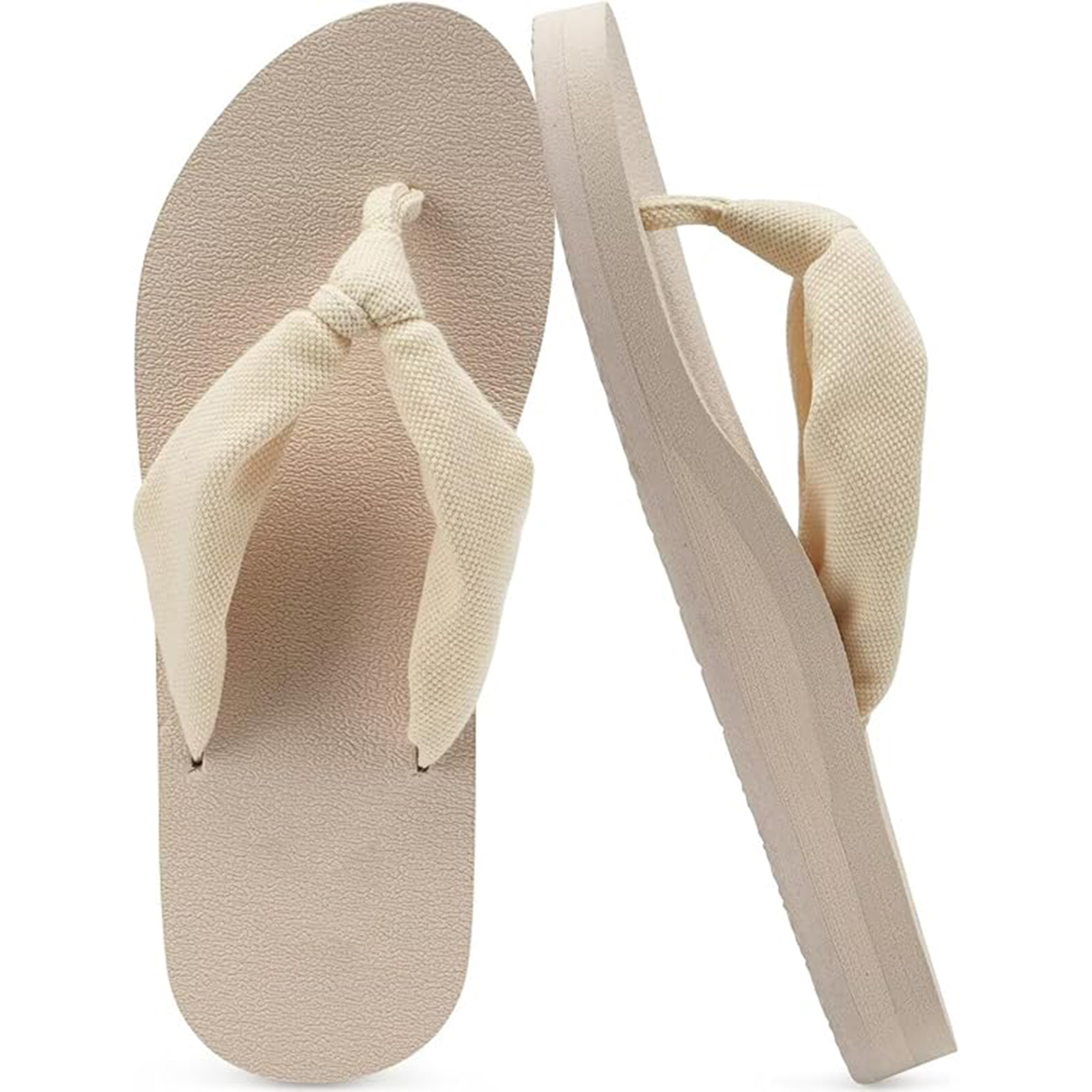 Women's Yoga Mat Leather Flip Flops 15