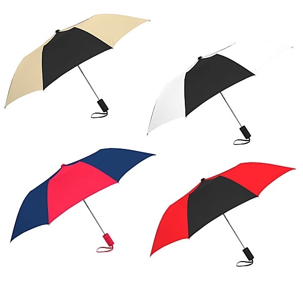 42" Auto Open Folding Umbrella 3