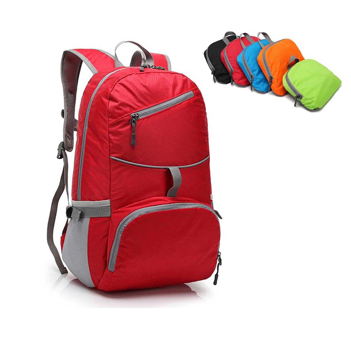 Waterproof Rip-Stop Packable Travel Backpack 6