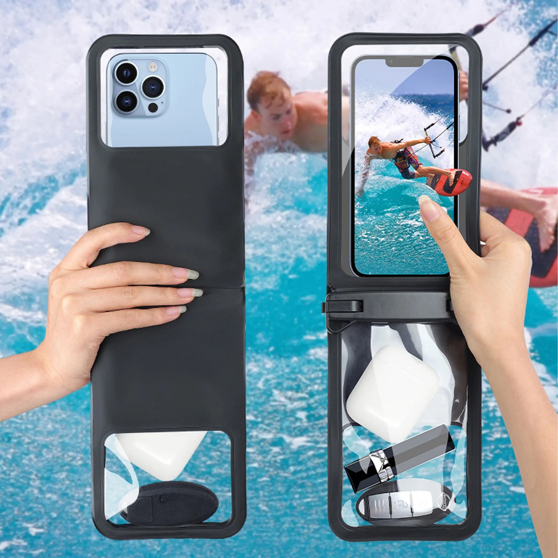 Double-Layer Waterproof Phone Pouch 4