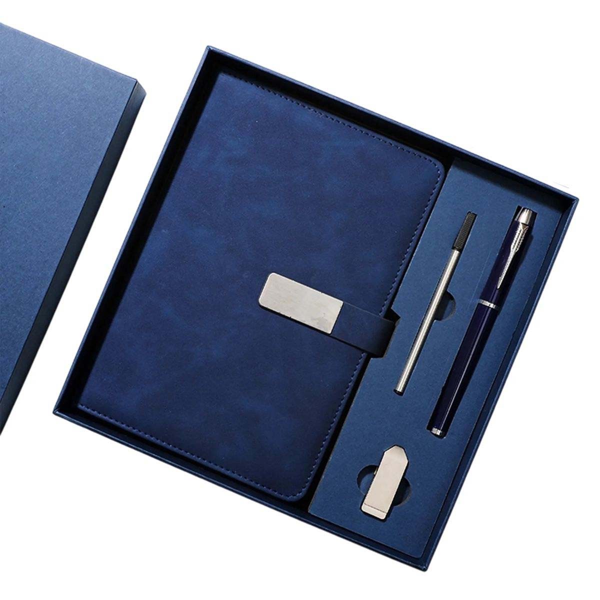 Elegant Notebook Gift Set with Snap Closure 3