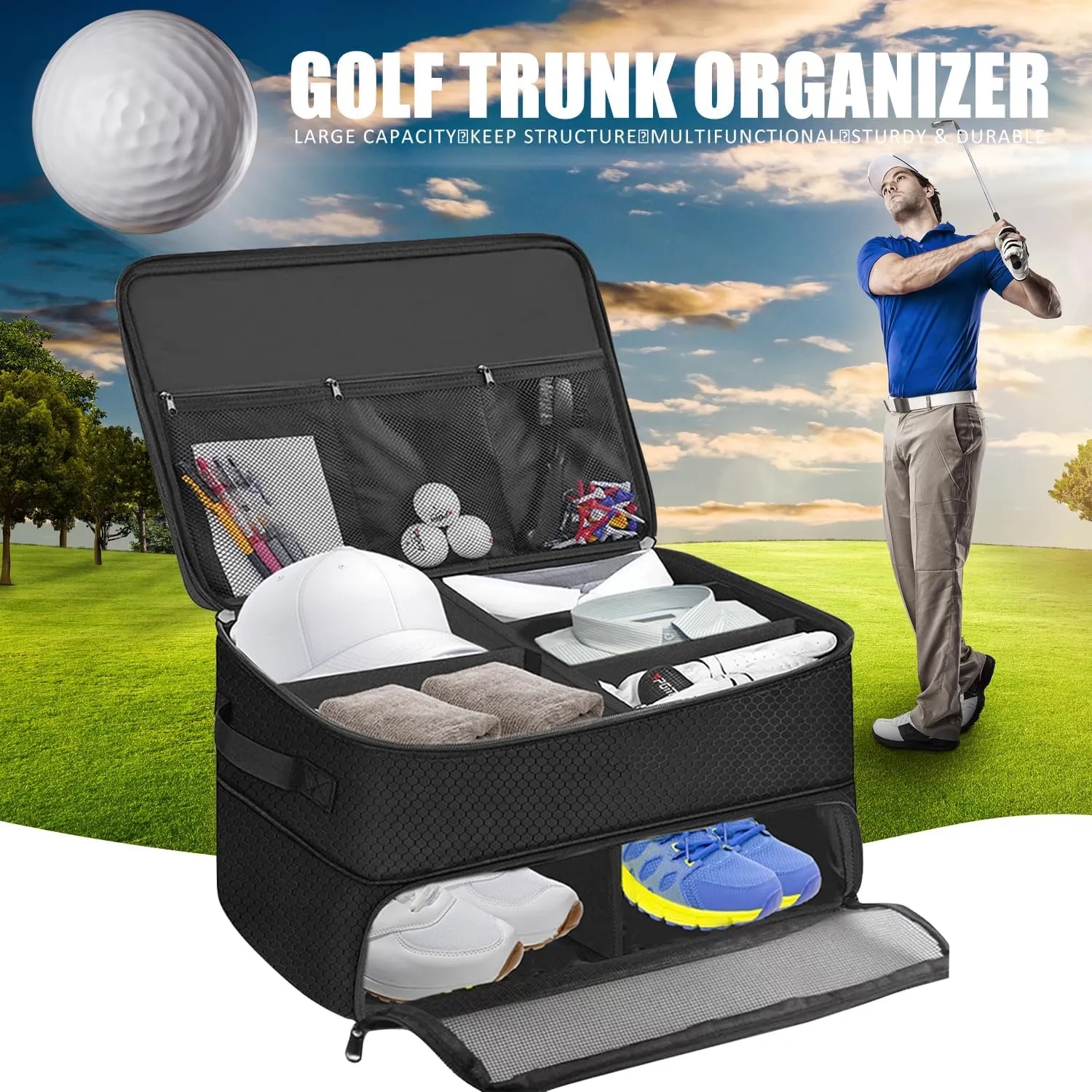 Golf Trunk Organizer 4