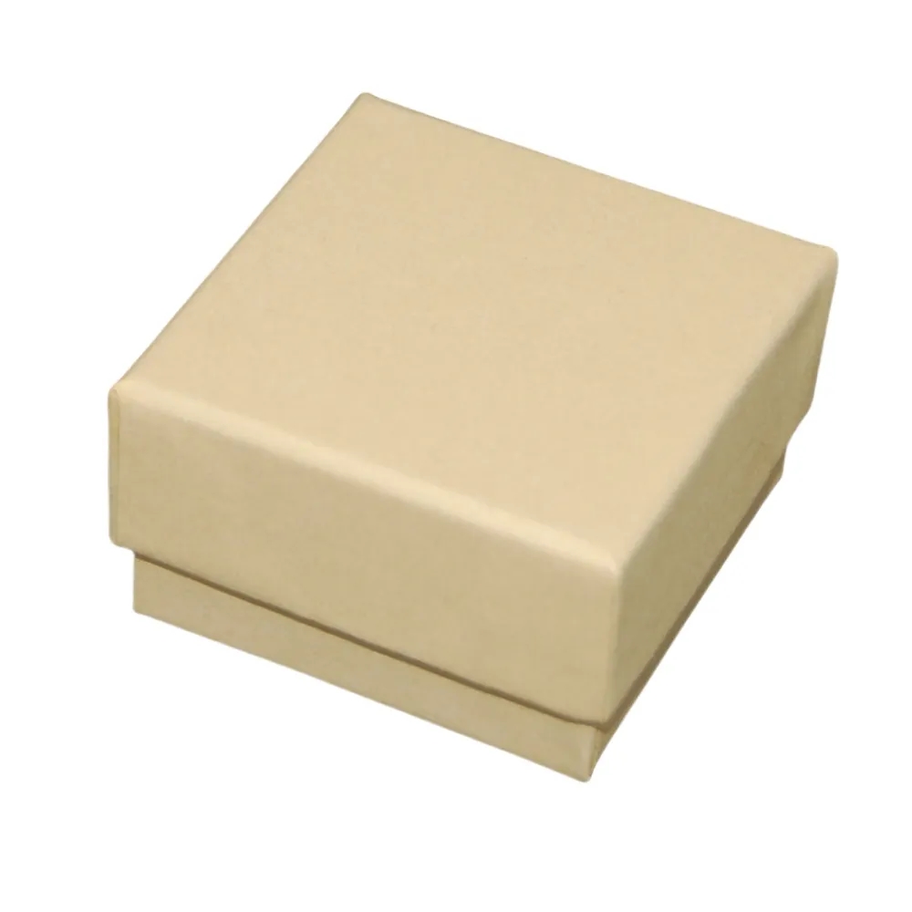 Kraft Jewelry Gift Box with Foam Insert 4