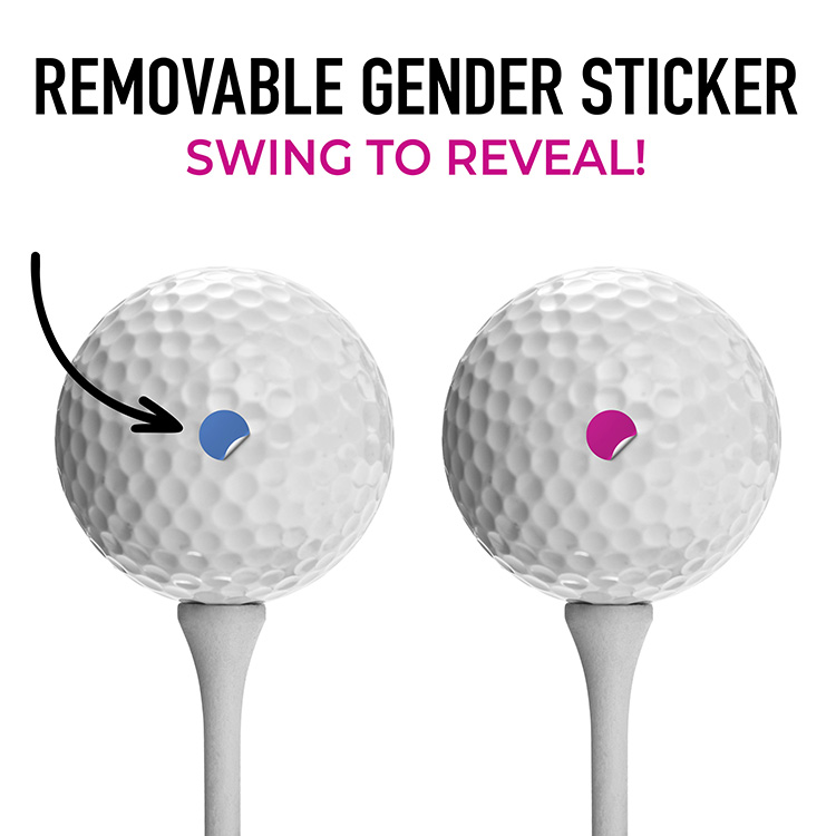 IZZO Gender Reveal Golf Balls 1