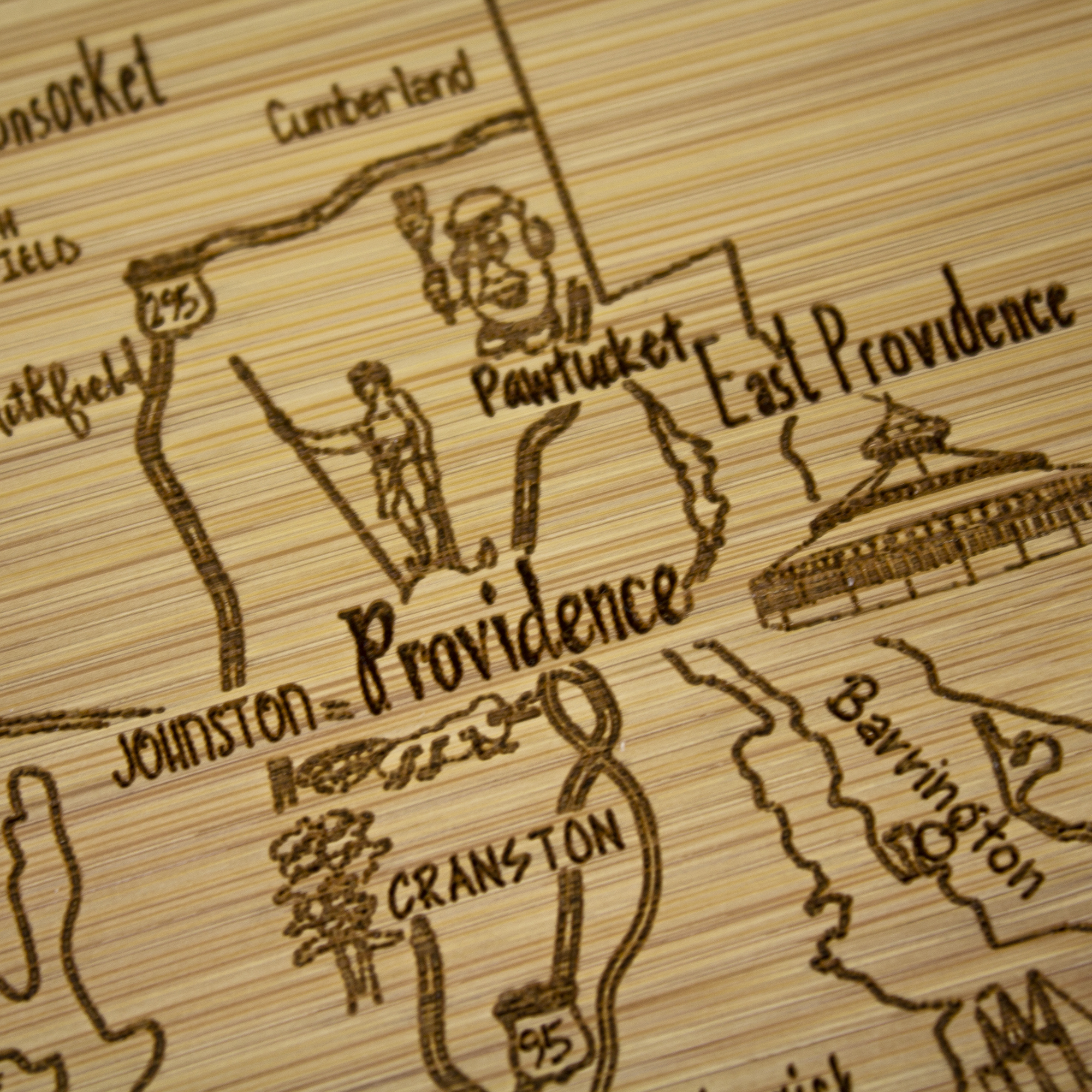 A Slice of Life Rhode Island Serving & Cutting Board 3