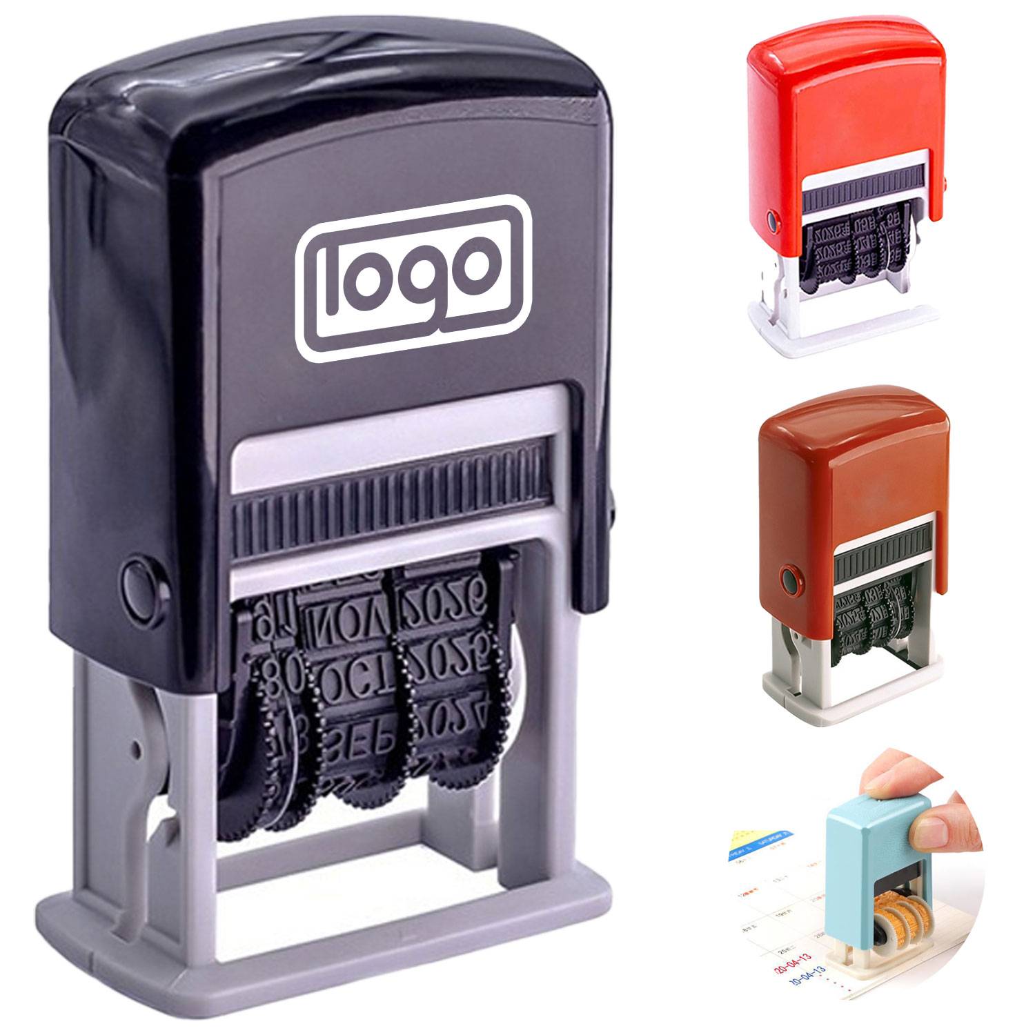 Adjustable Self-Inking Date Stamp 2