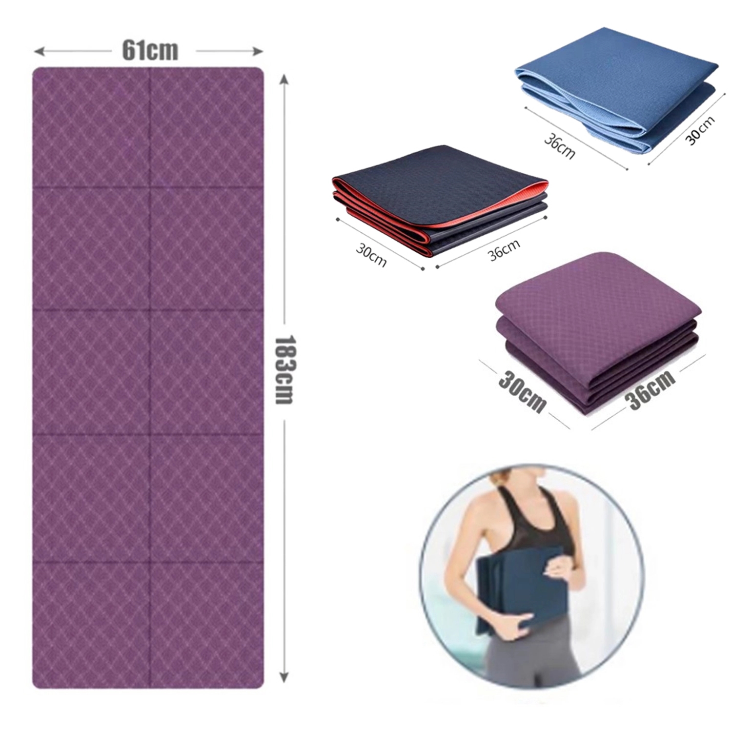Foldable Yoga Mat 1