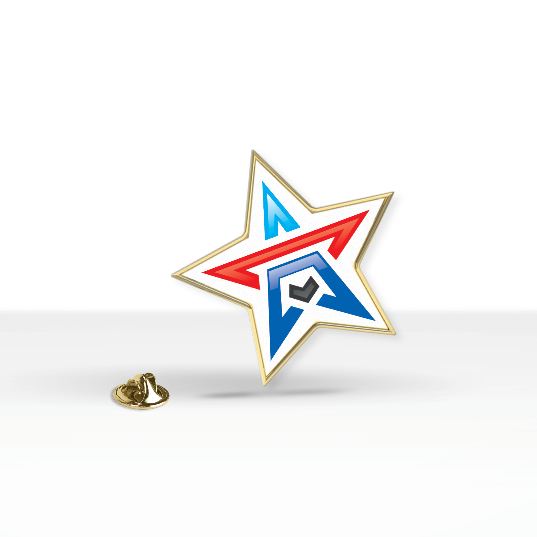 Express Lapel Pin (1.25 in Star) 1