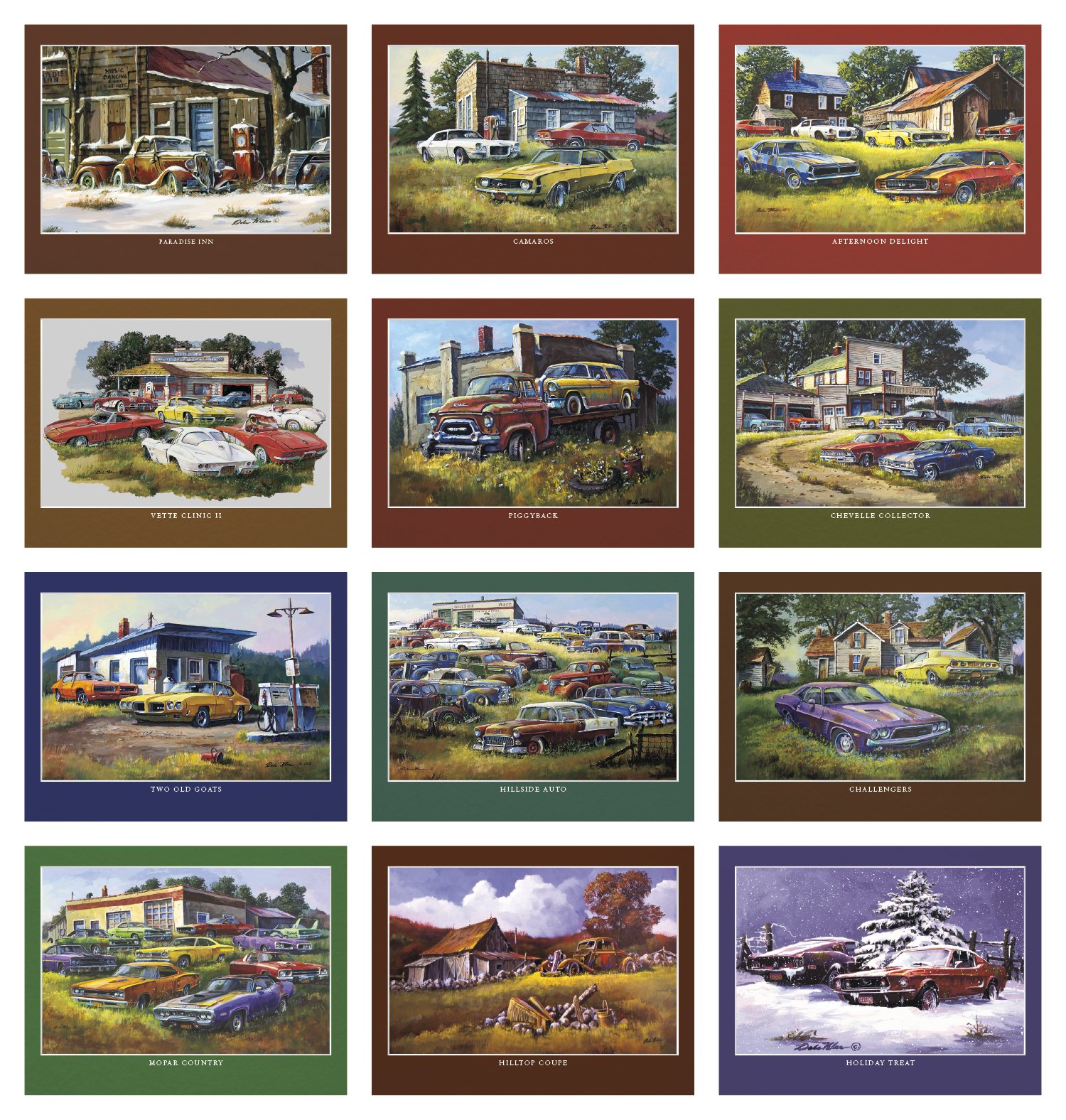 Triumph® Calendars Junkyard Classics by Dale Klee Calendar 22