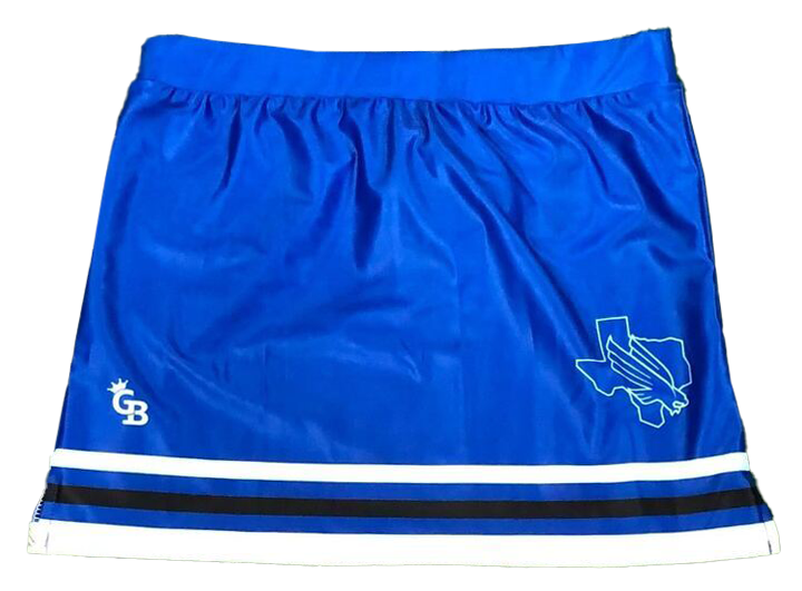 Side Vent Cheerleading Skirt 2