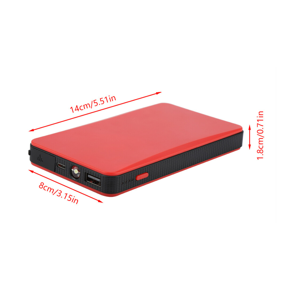 Portable Car Jump Starter Power Bank with Multi-Cable Set 3