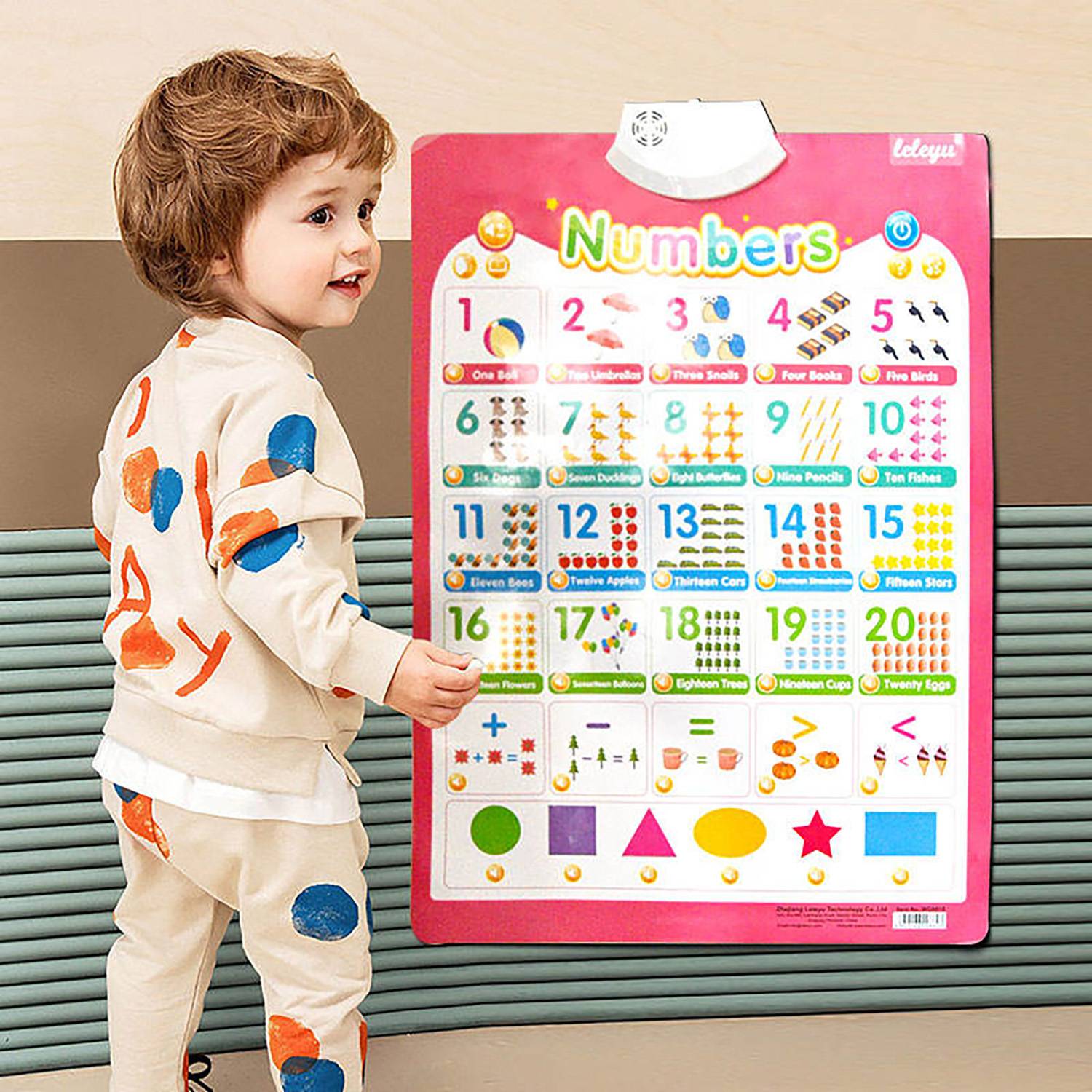 Toddler Learning Wall Chart 8