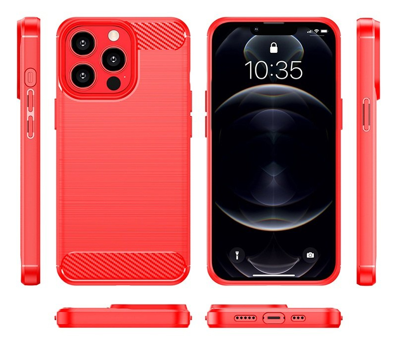 TPU Carbon Fiber Mobile Phone Case 7