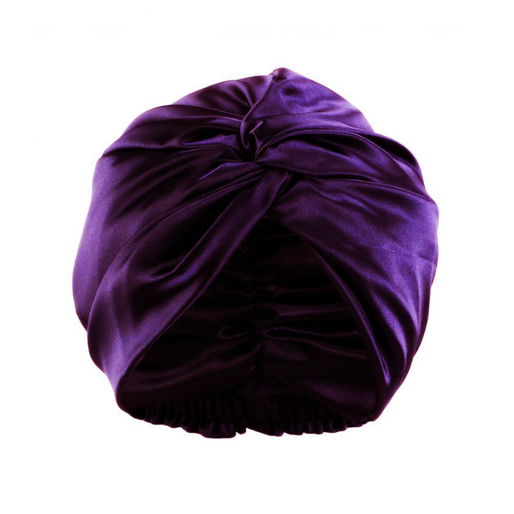 Adjustable Silk Satin Bonnet 4