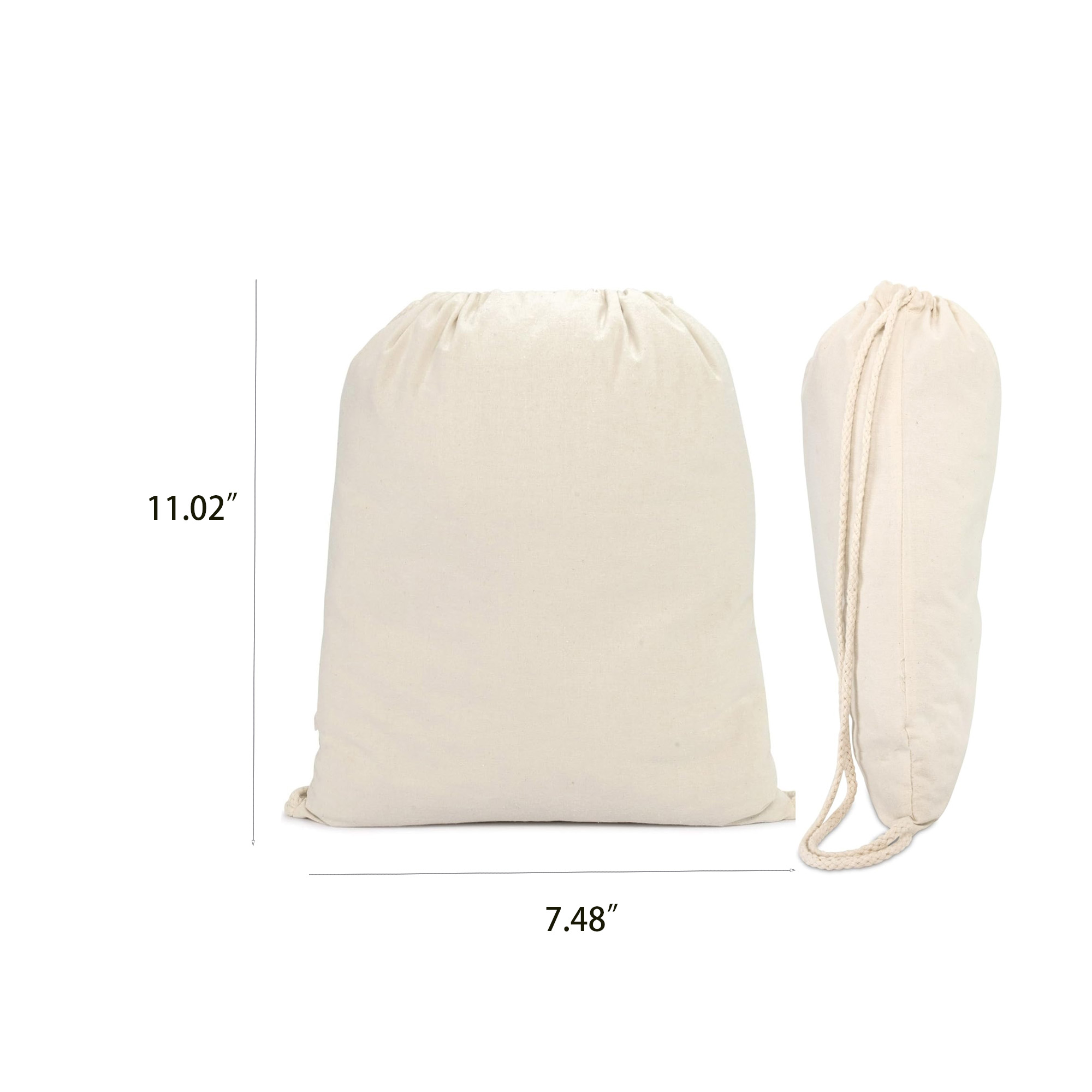 Canvas Drawstring Bag 1