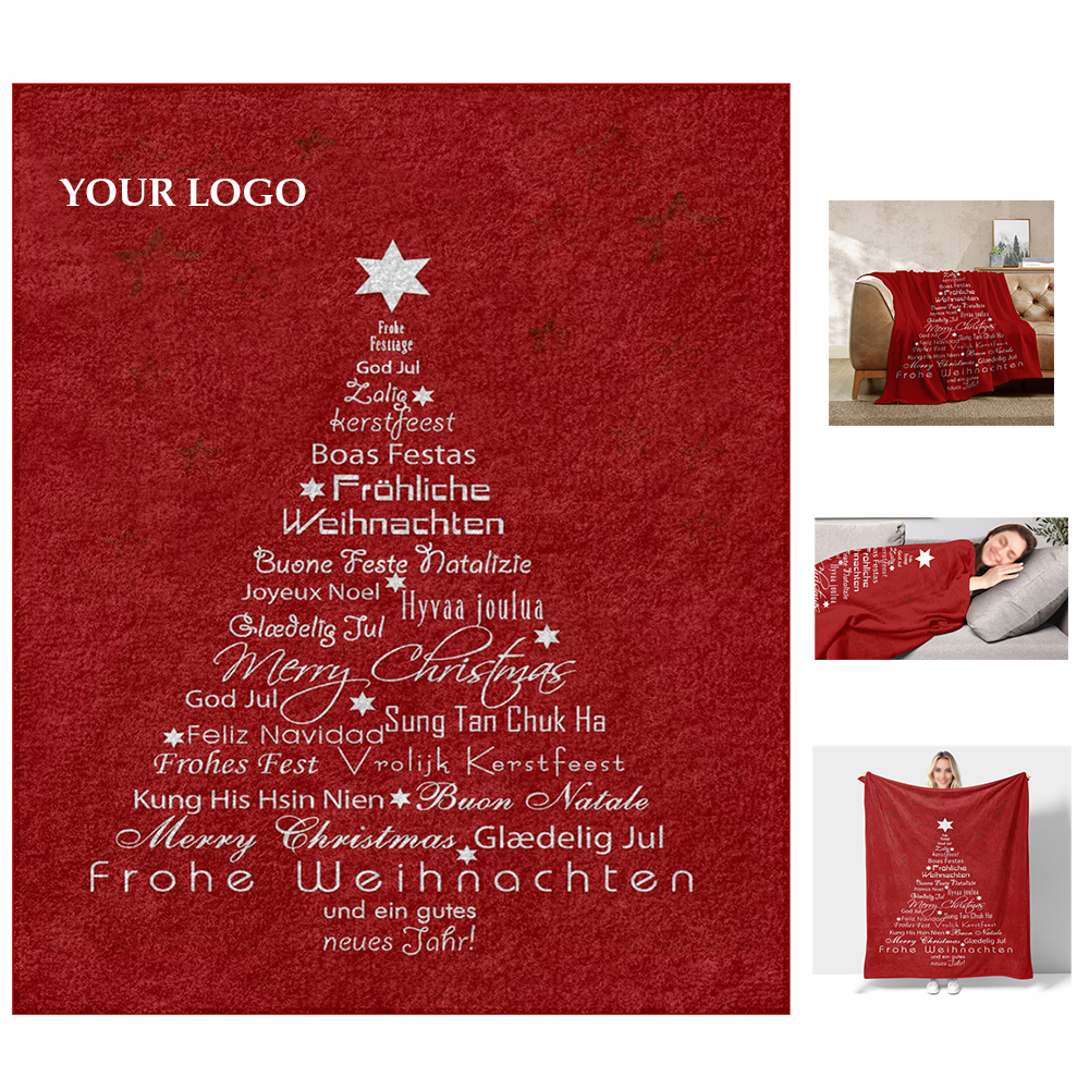 Christmas Flannel Blanket 2