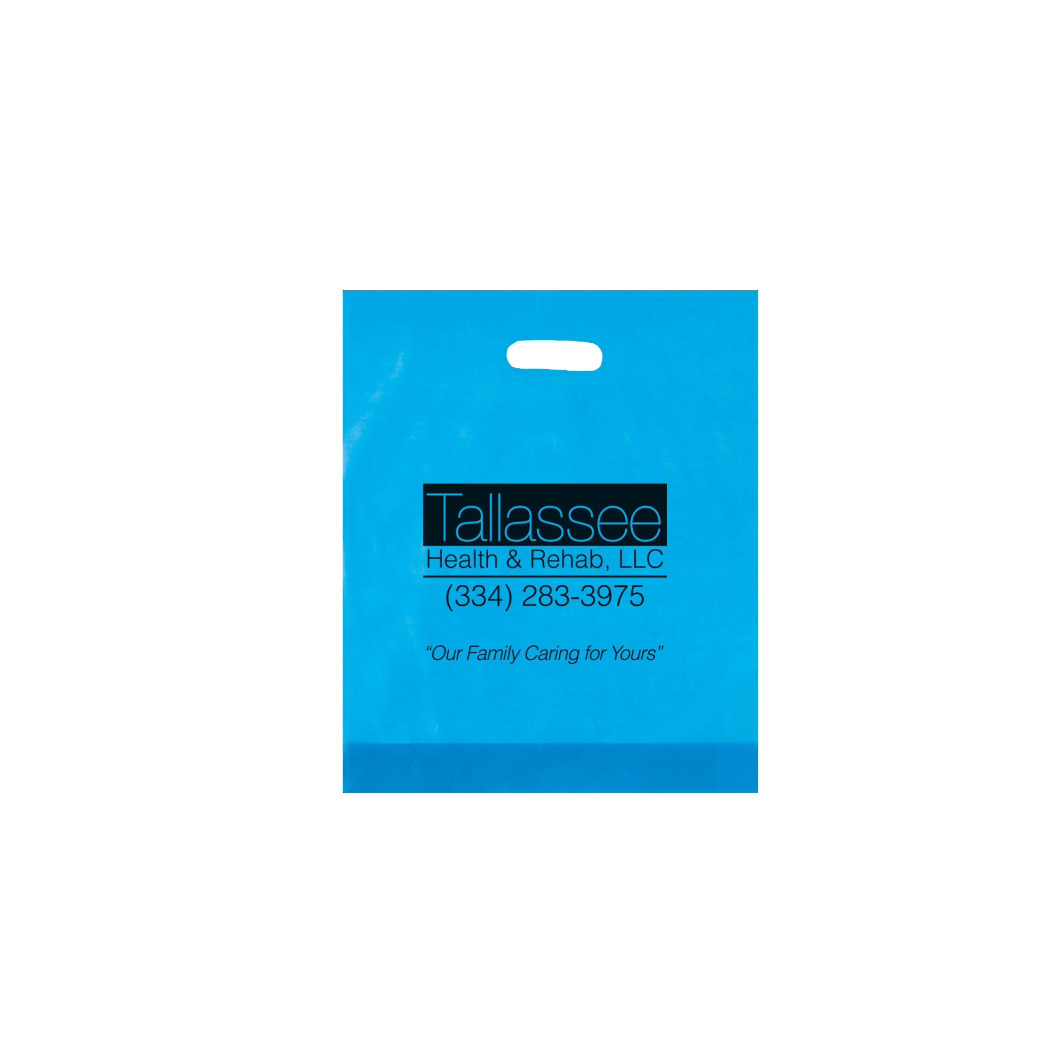 Non Reinforced HDPE Frosted Die Cut Bag 5