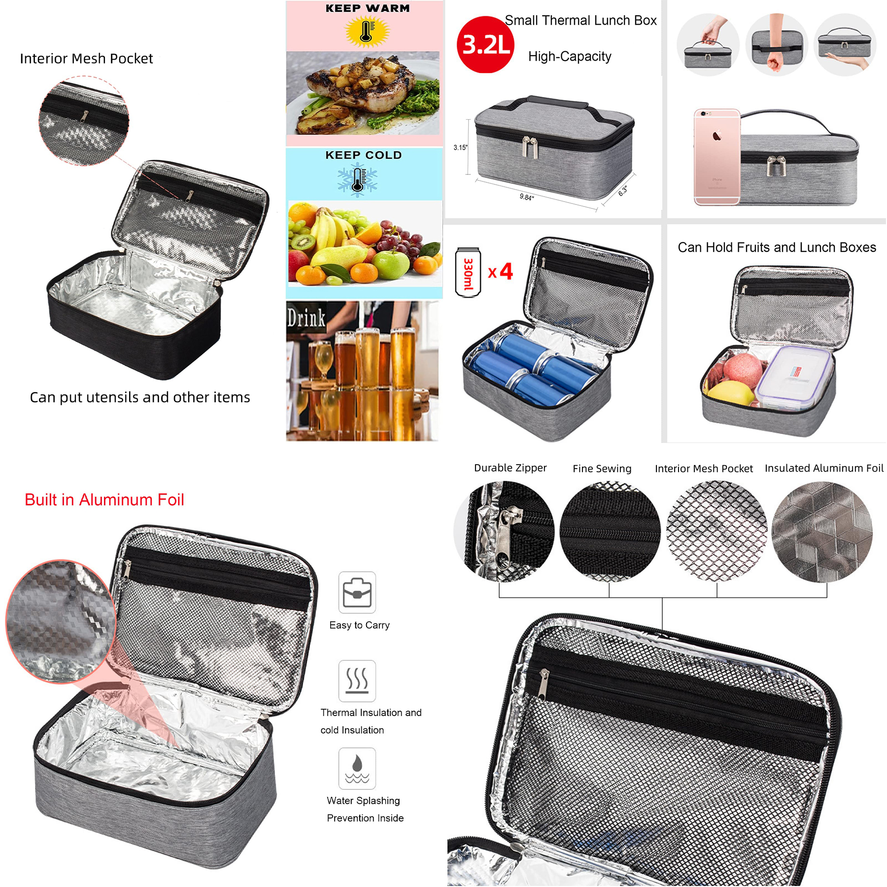 Small Lunch Bag for Women 2