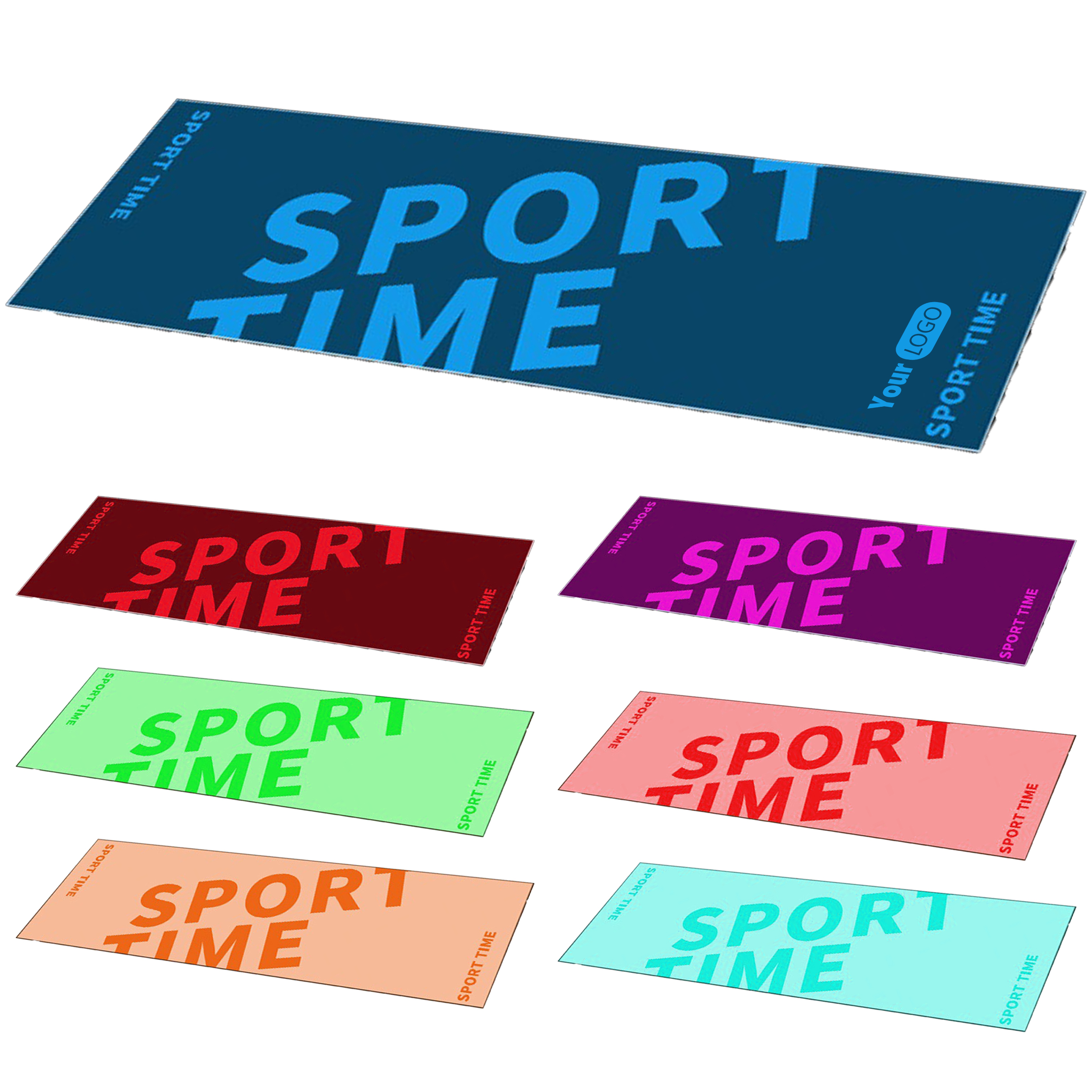 Polyester Custom Fitness Towel 2