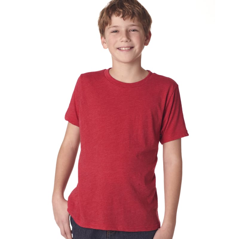 Next Level Apparel Youth Triblend Crew 11