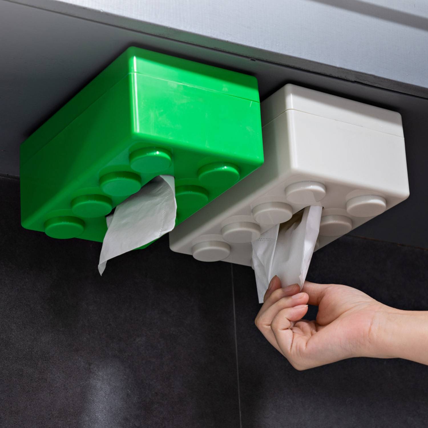 Plastic Home Tissue Container napkin storage box 6