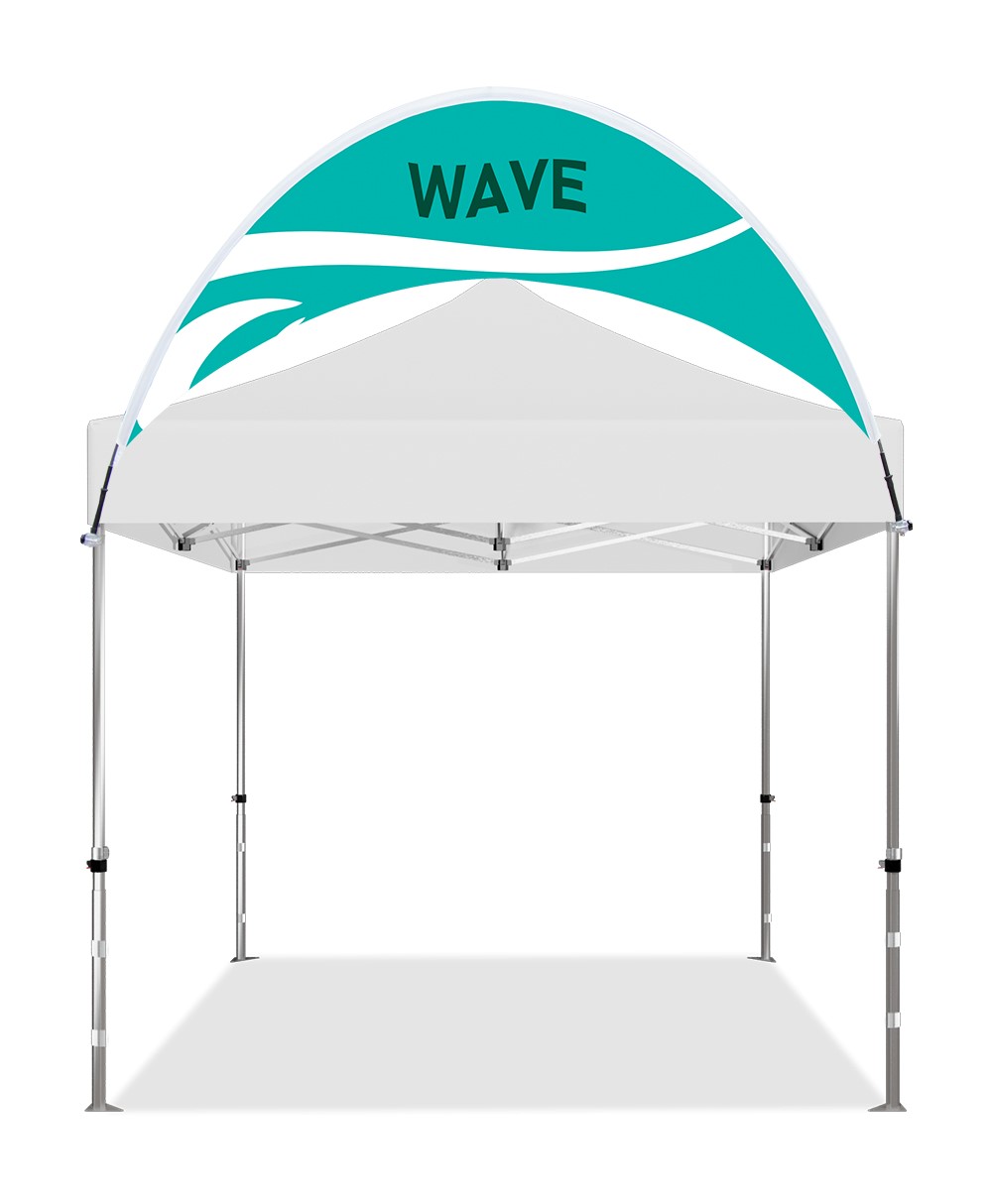 Curved Tent Billboard Banner