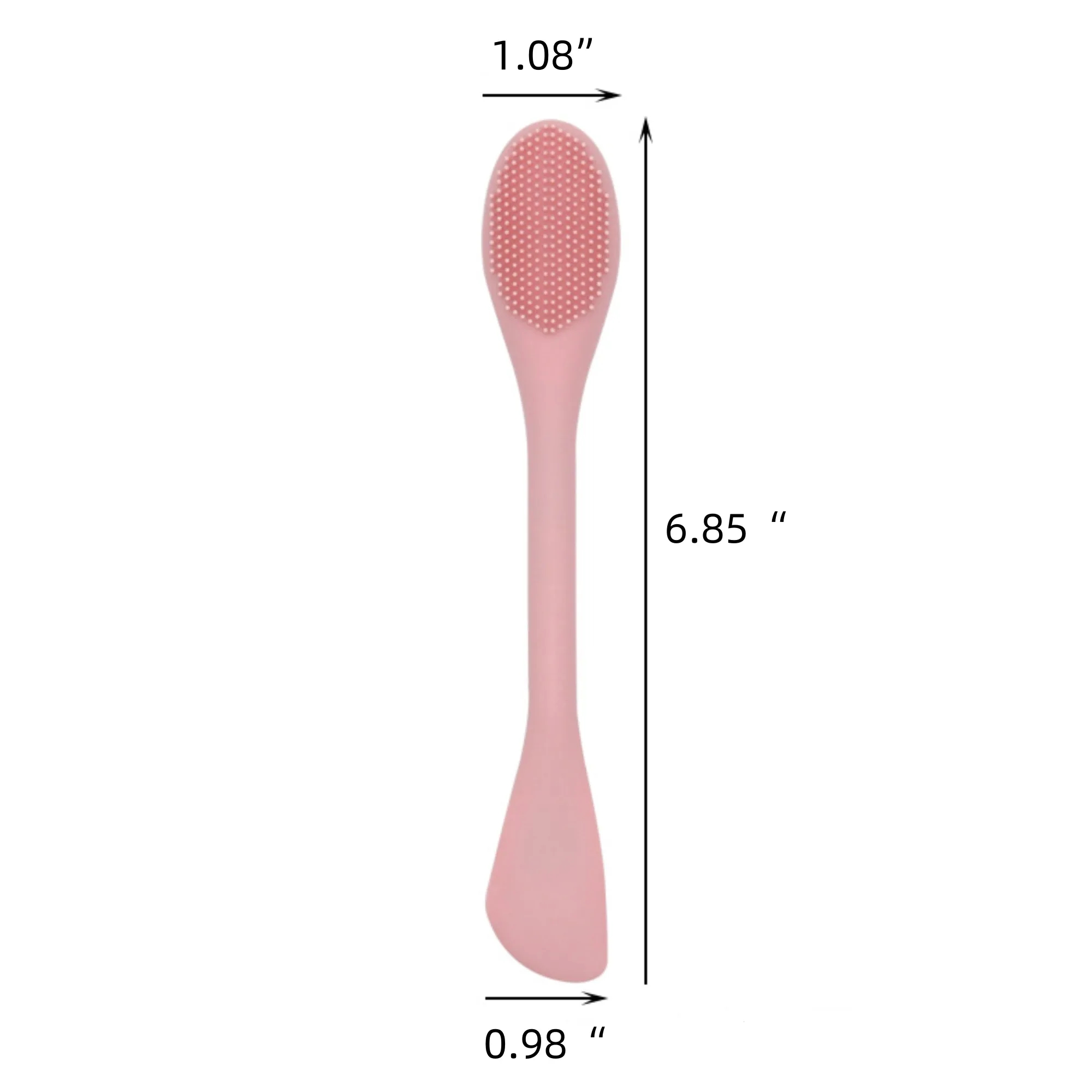 Soft Bristle Silicone Face Mask Brush Dual Headed 3