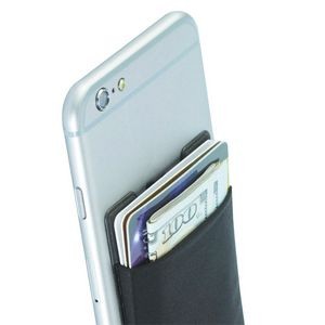 Elastic Phone Pouch Card Holder With Adhesive Back 25