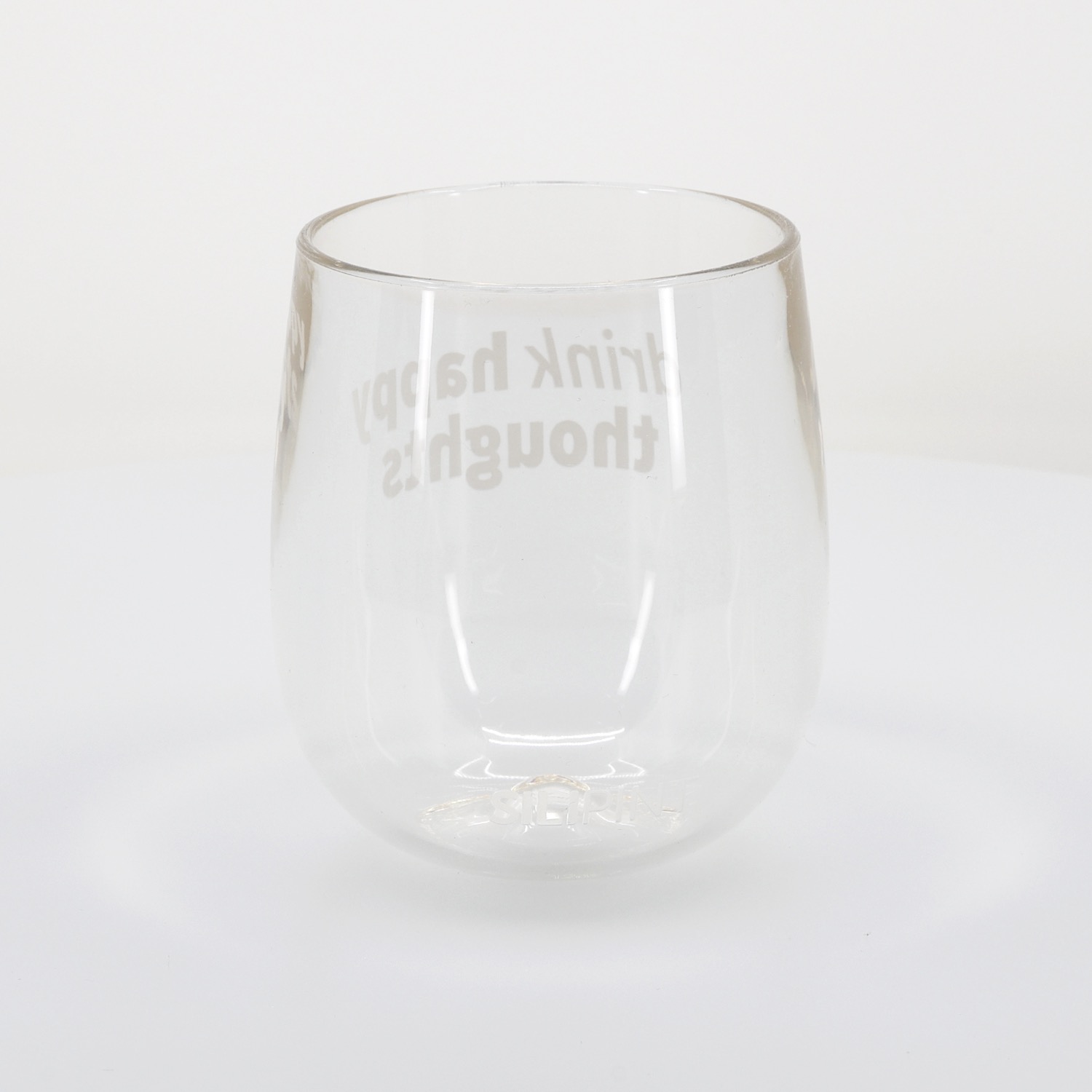 Silipint® Clear Stemless Wine Glass - 12 oz. 42