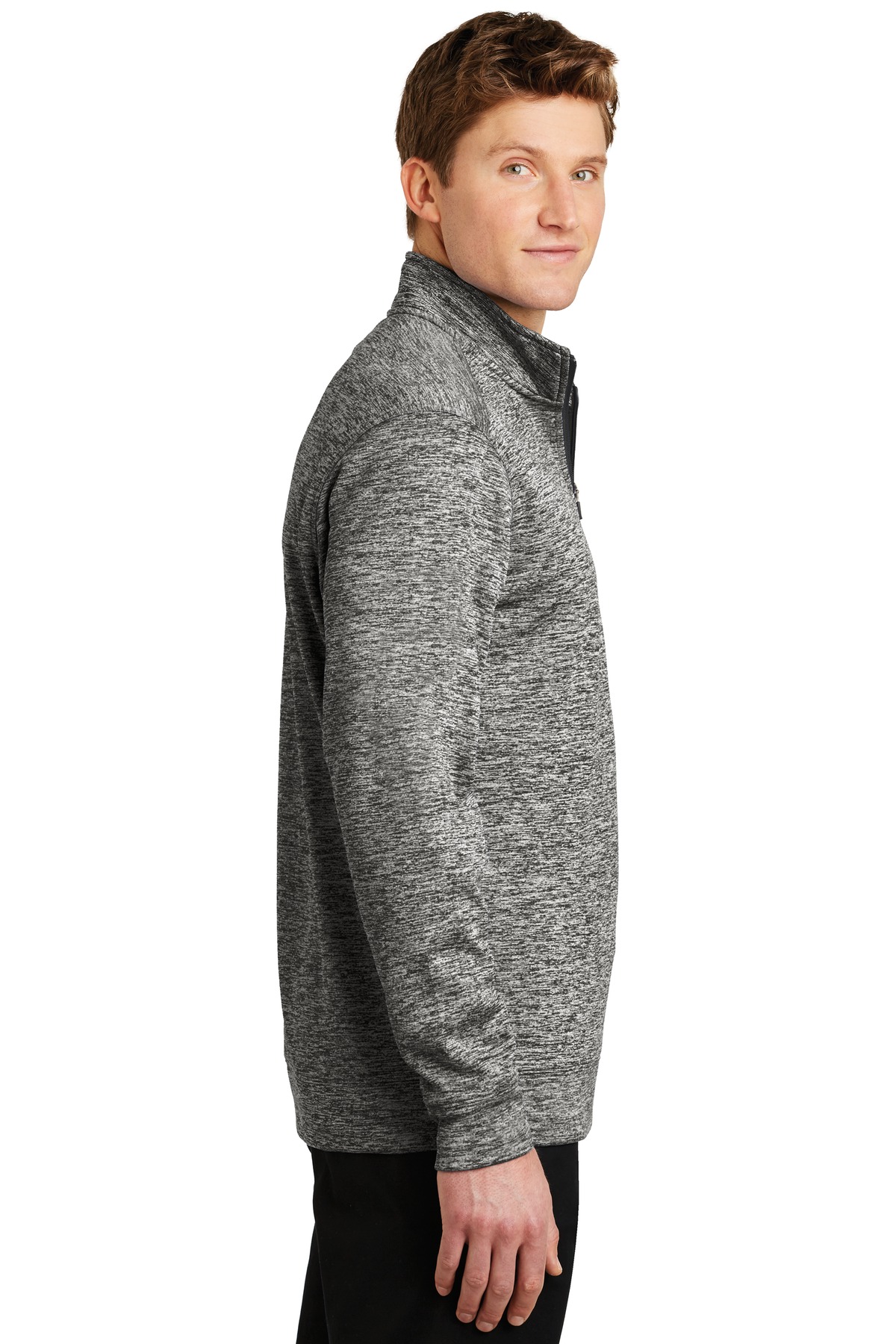 PosiCharge Electric Heather Fleece 1/4-Zip Pullover