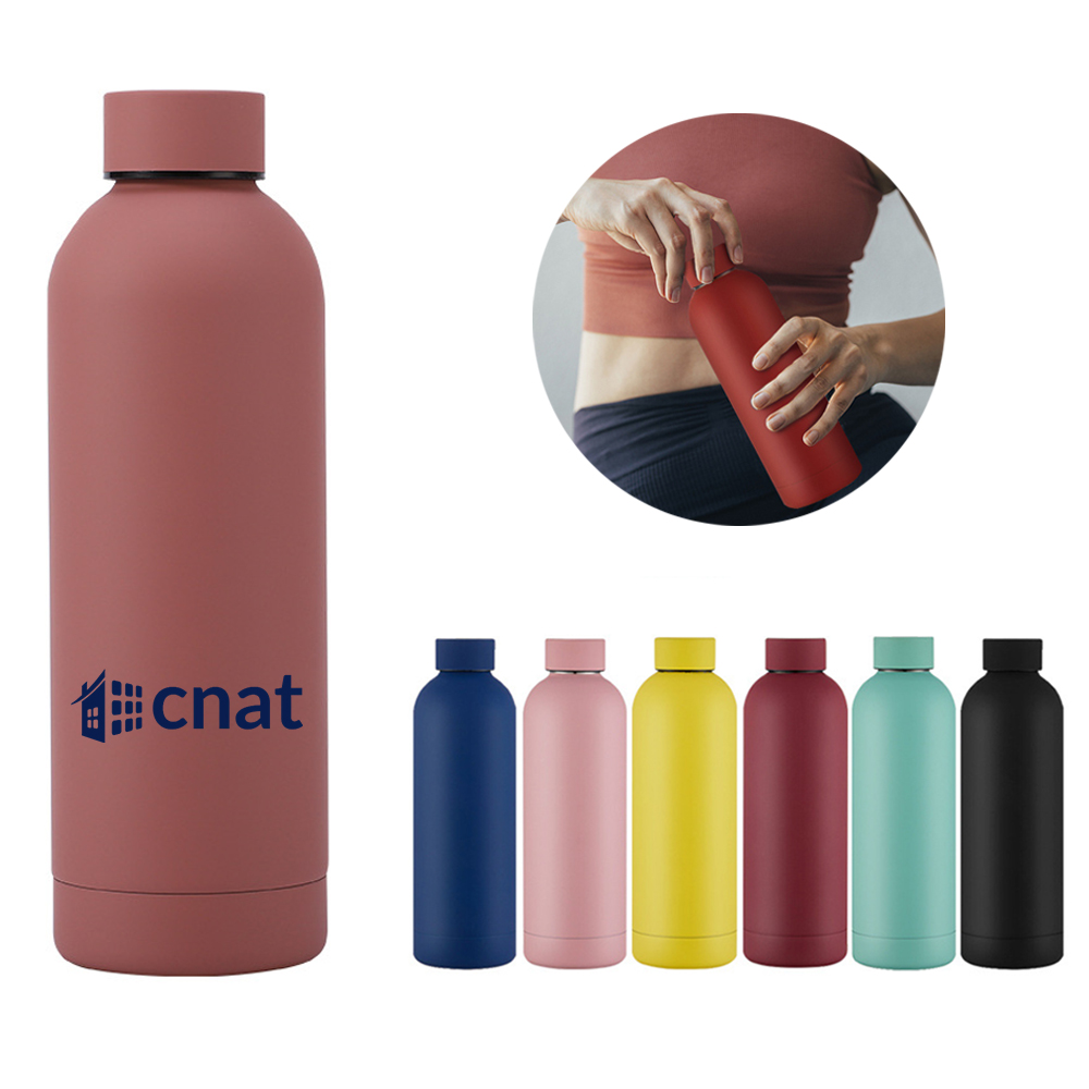 17oz stainless steel small mouth bottle 2