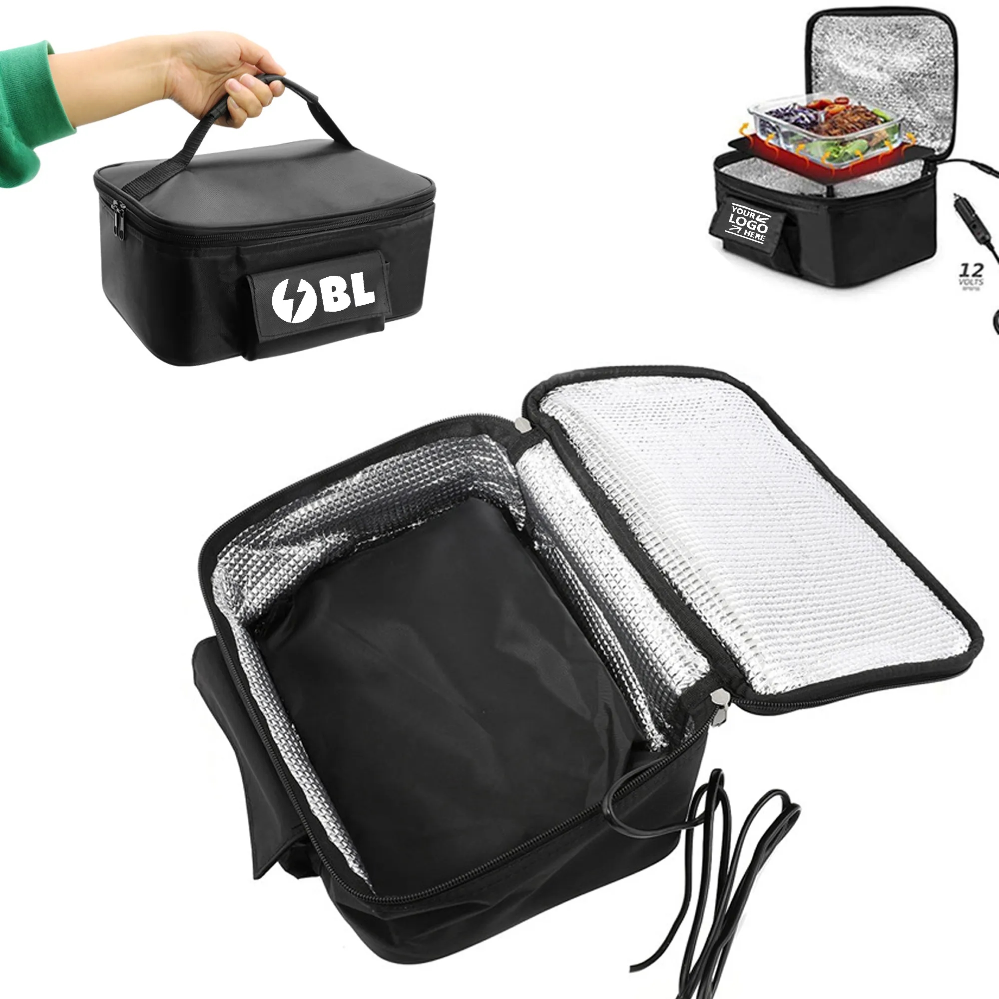 Portable Car Mini Oven Electric Heated Lunch Box 3