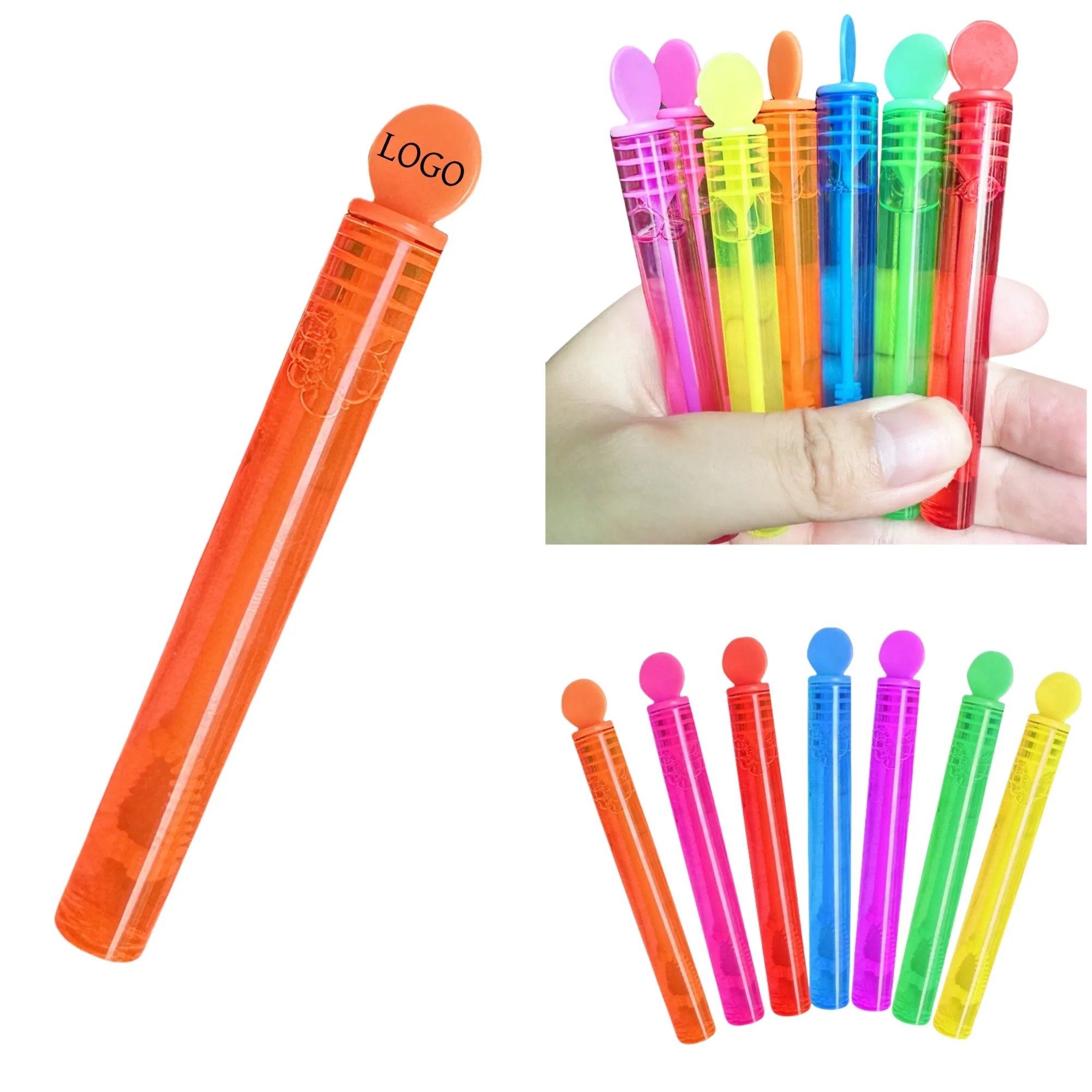 Empty Colorful Bubble Wands Assortment Party Concert 4