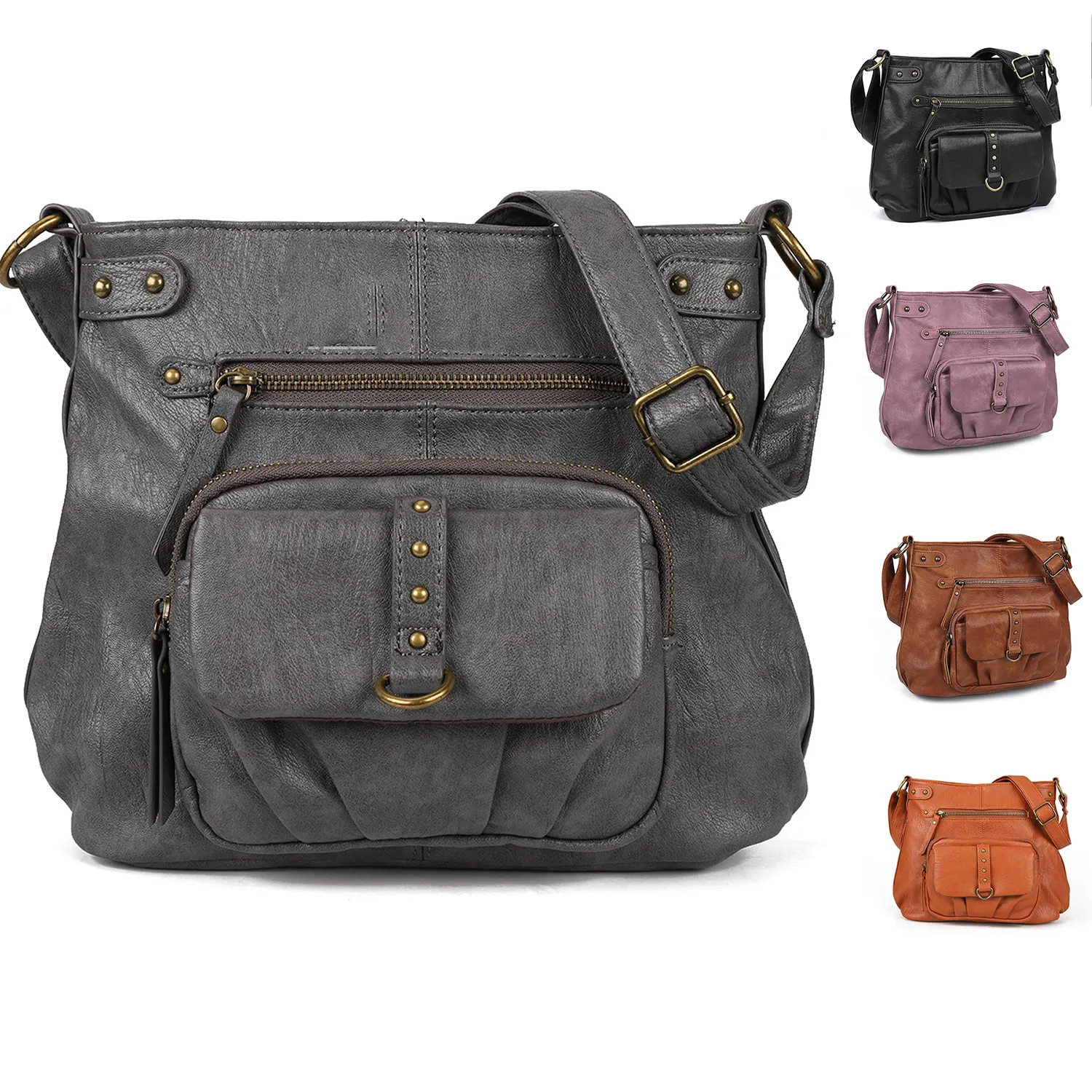 PU small crossbody bags for women 5