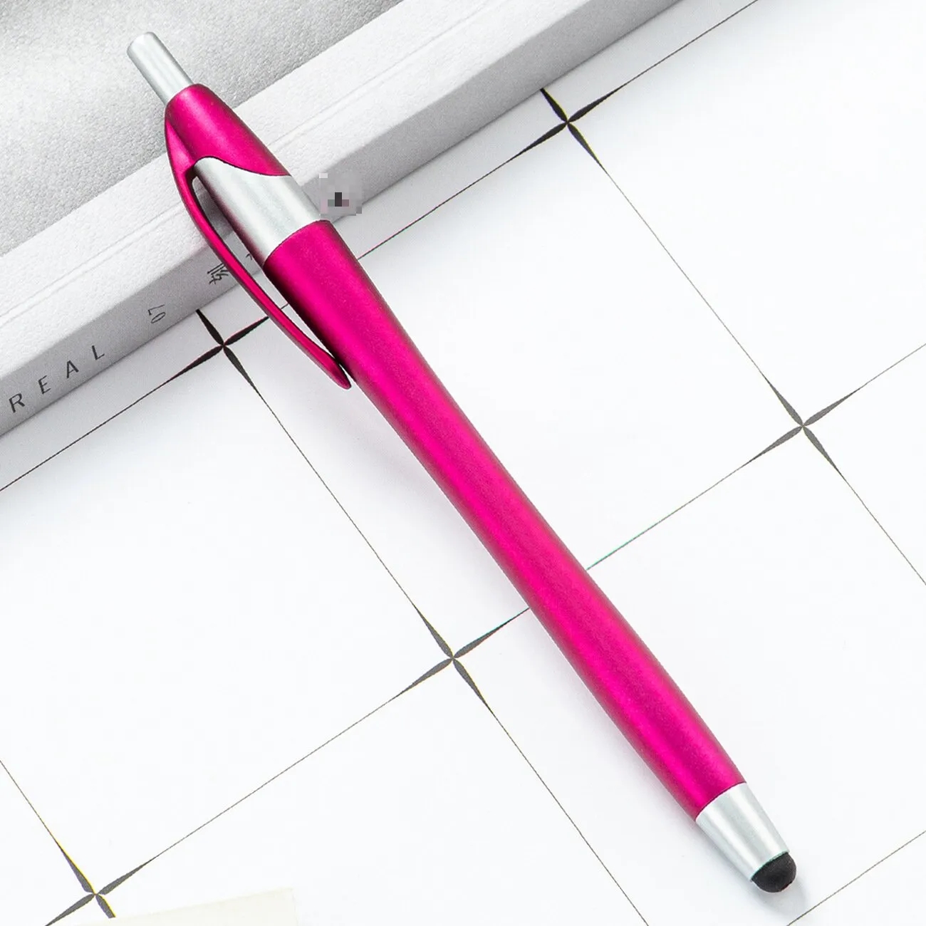 Ballpoint pen with rubber touch 4