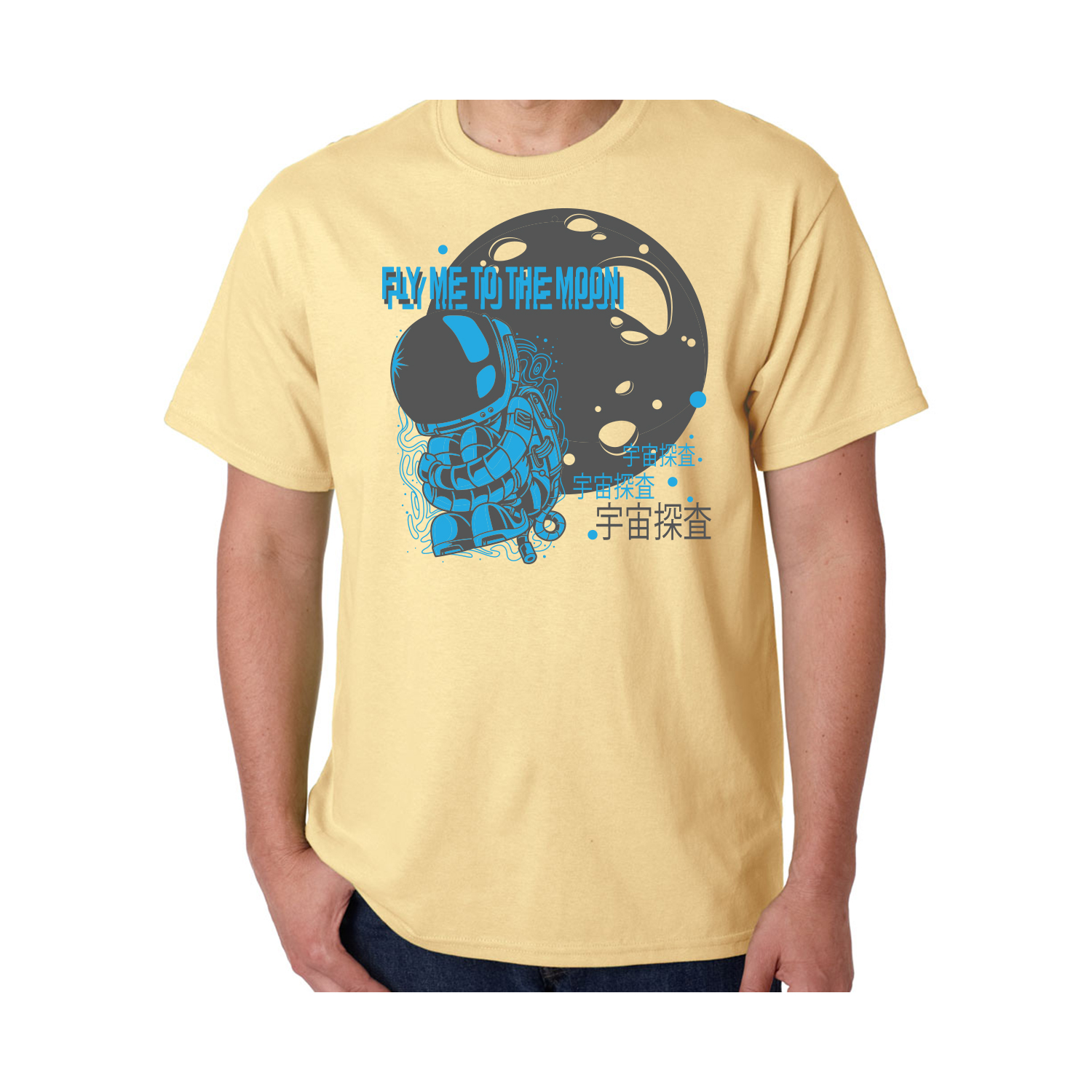 Gildan™ 5.3 oz Cotton Pre-Shrunk T-Shirt (2 Color Imprint) 62