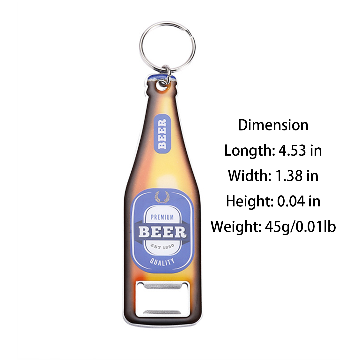 Personalized custom pattern bottle opener 5