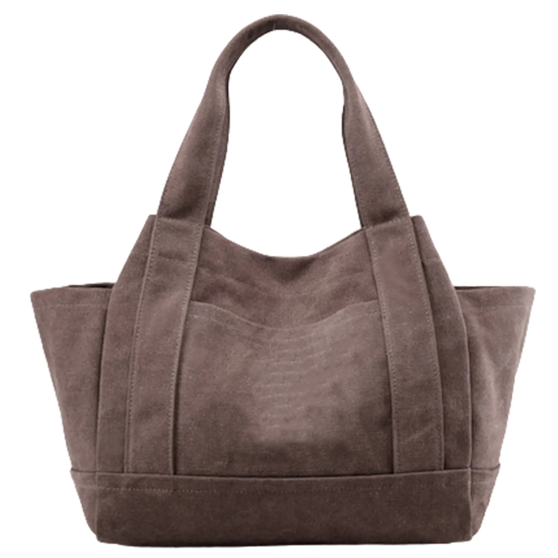 Metal Snap-Fastener Canvas Tote Boat Bag, custom tote bag with logo imprint 4