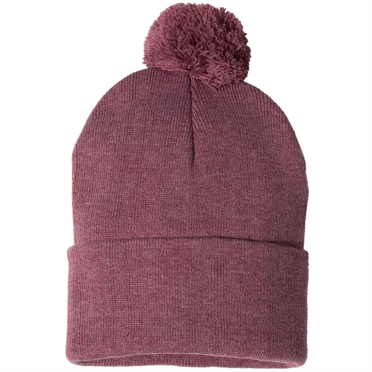 Sportsman Pom-Pom 12" Knit Beanie 46