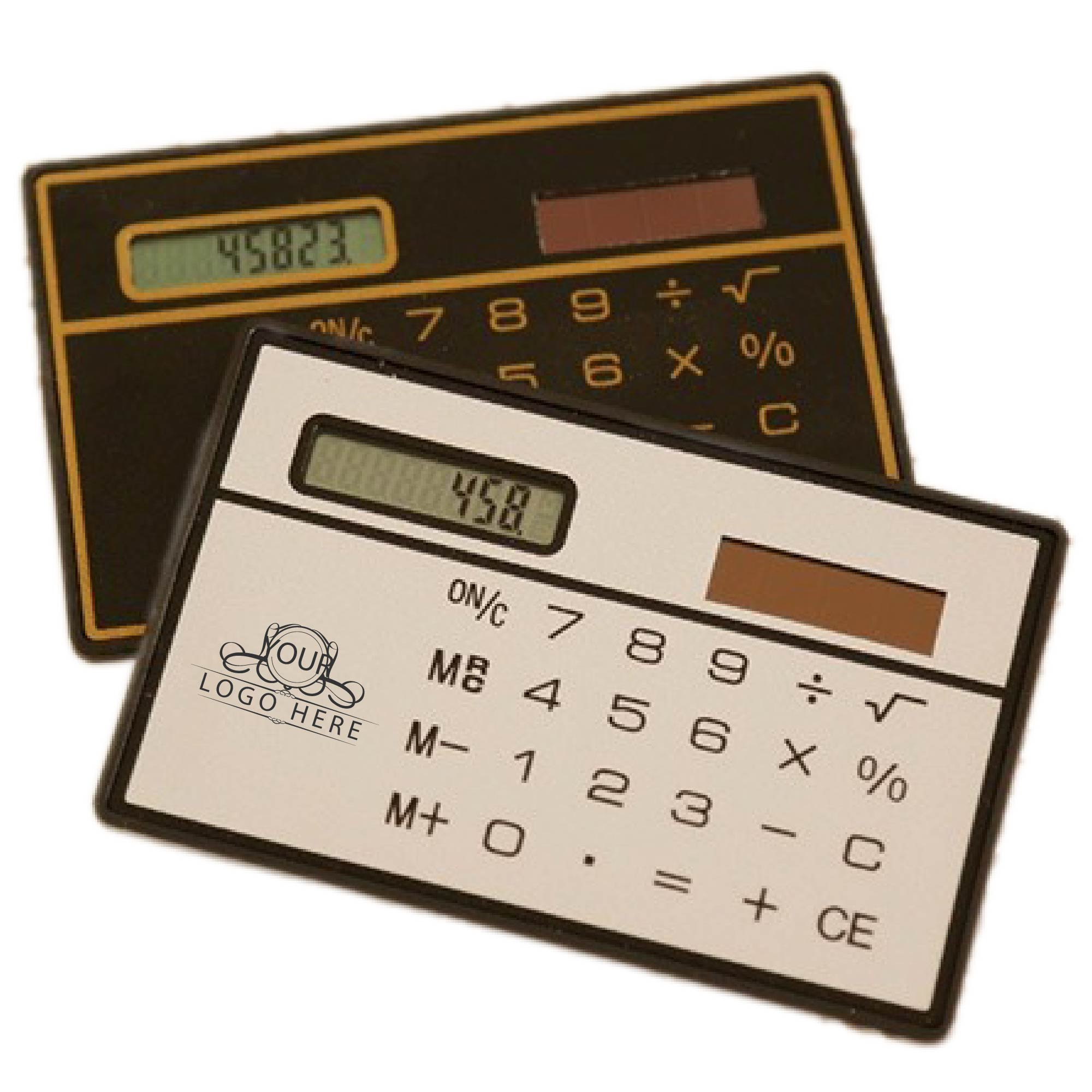 Card Shaped Solar Powered Calculator 2