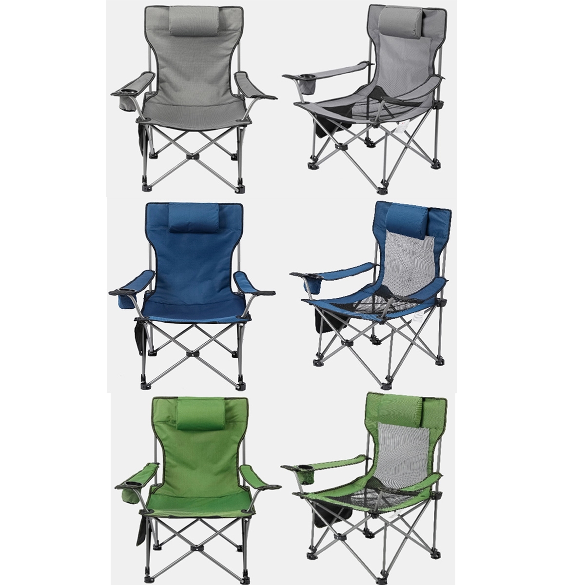 Camping Folding Chair with Cup Holder 2