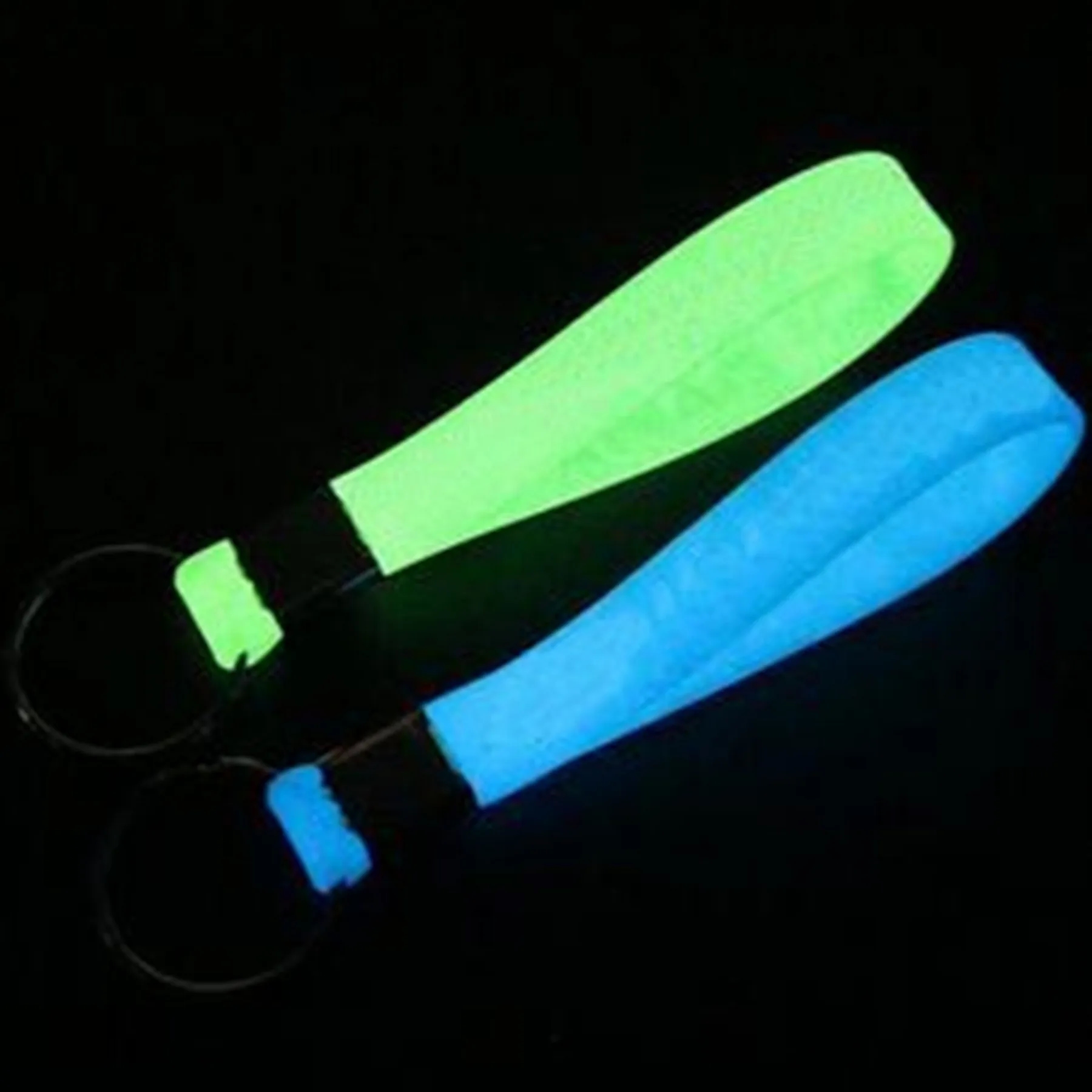 Glow in the Dark Wristband Keychain 6