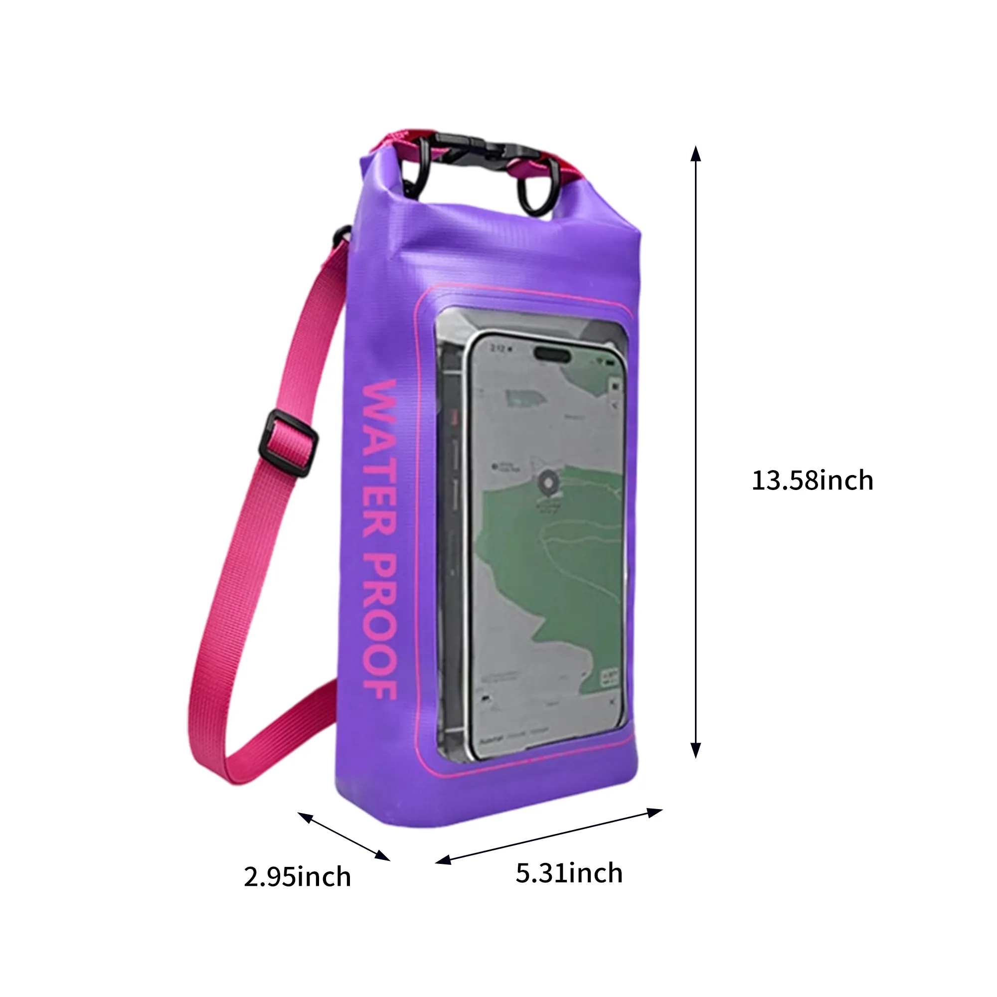 Outdoor Crossbody Bag with IPX6 Waterproofing 19