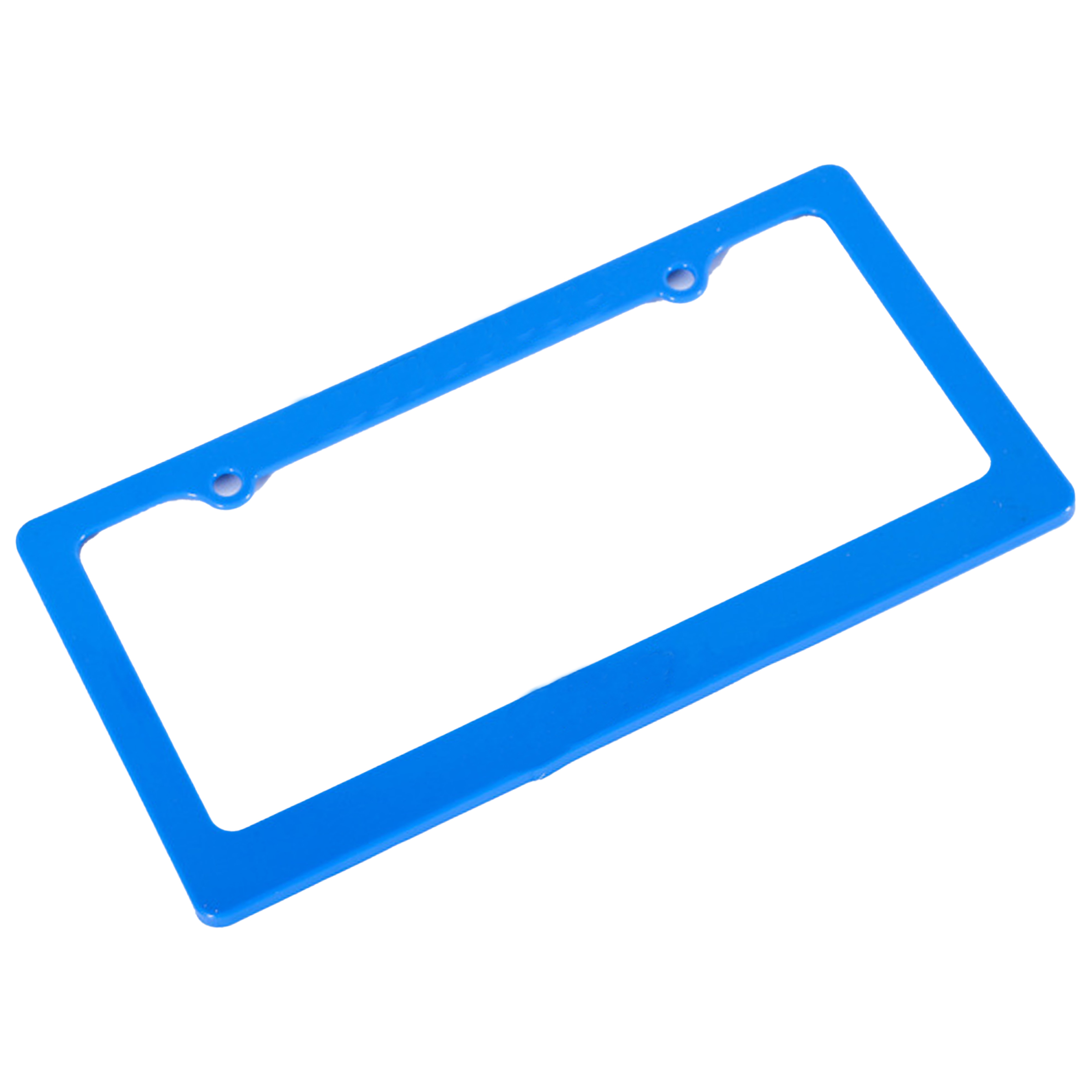 Metal Solid Color License Plate Frame 6