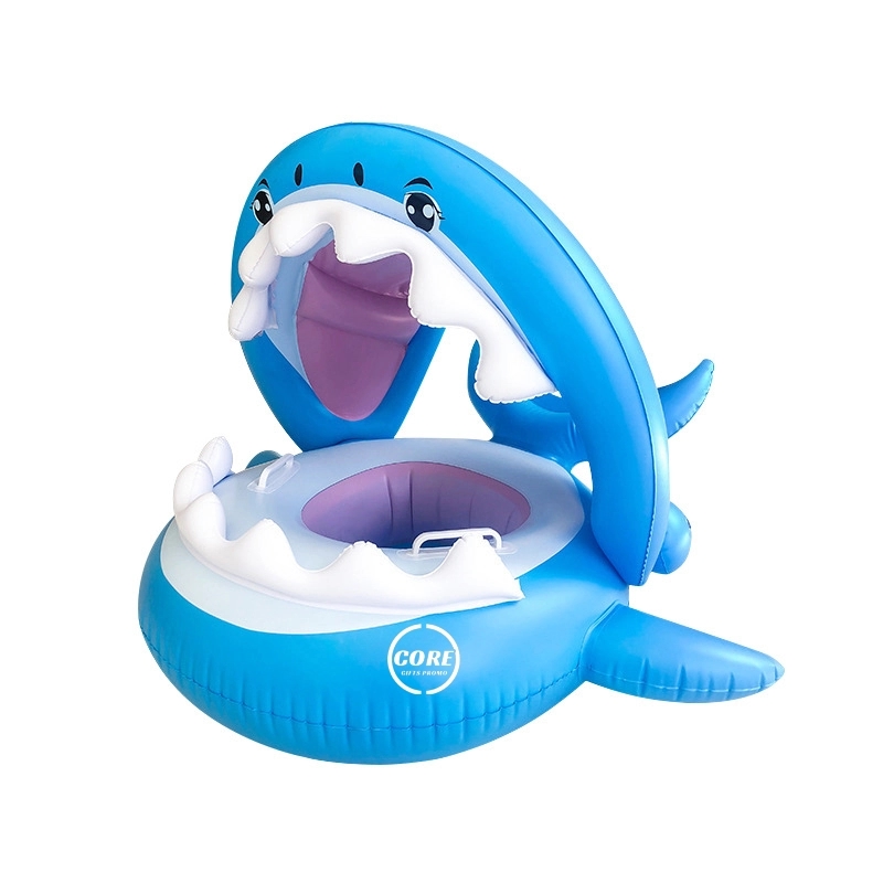 Baby Swimming Float Inflatable With Sun Protection 1