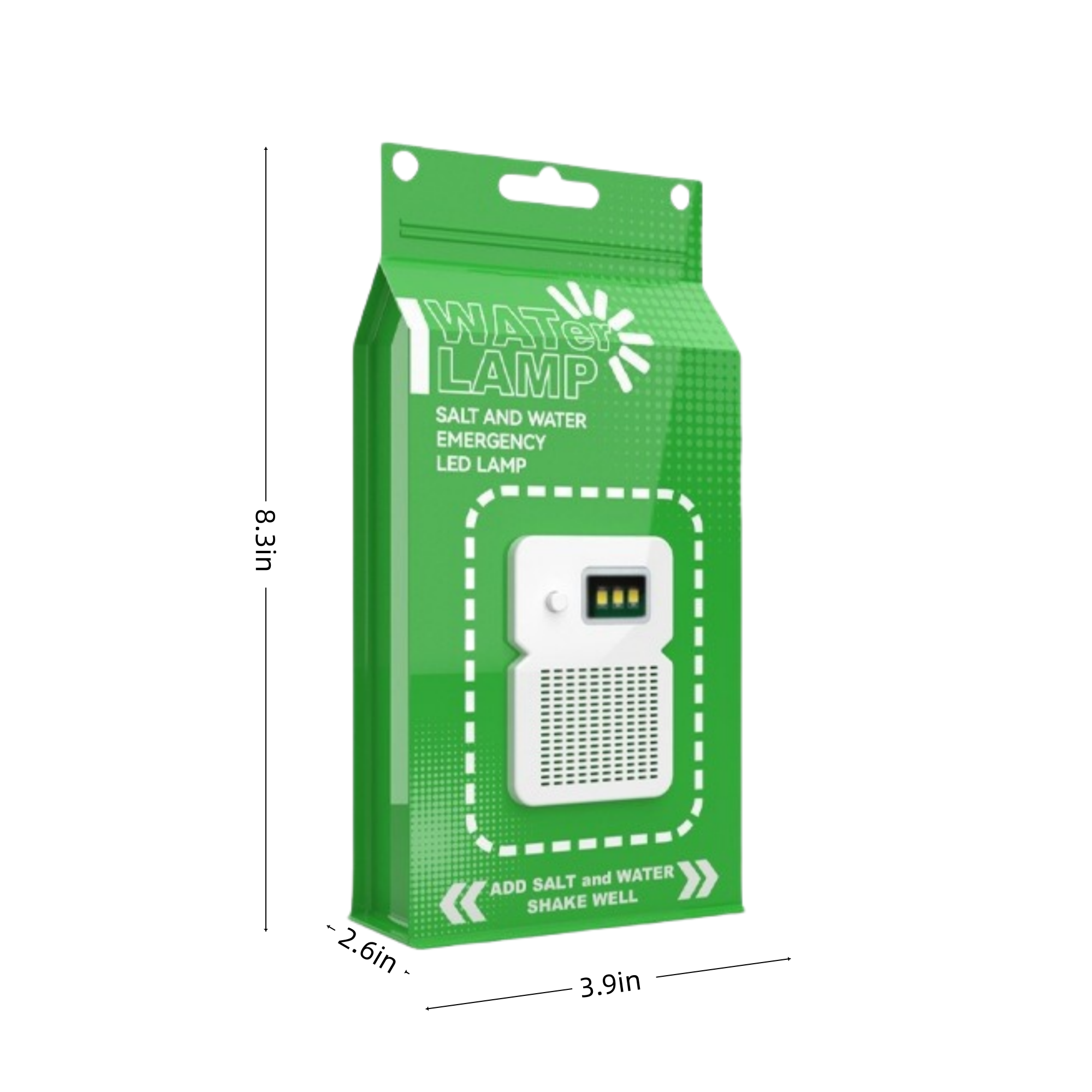 LED Saltwater Battery-Free Emergency Light 2