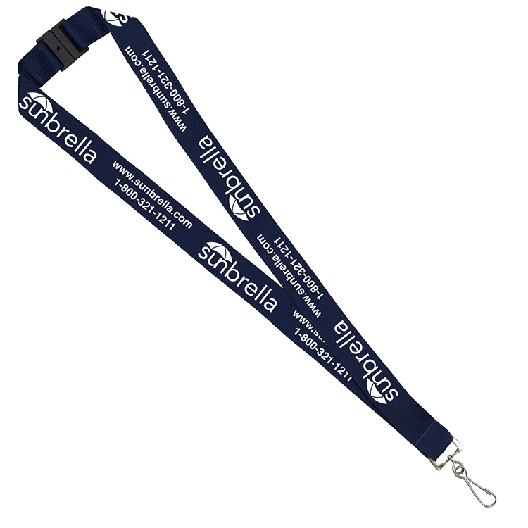 "Palmer" 1" Silkscreen Lanyard with FREE Breakaway Safety Release 7