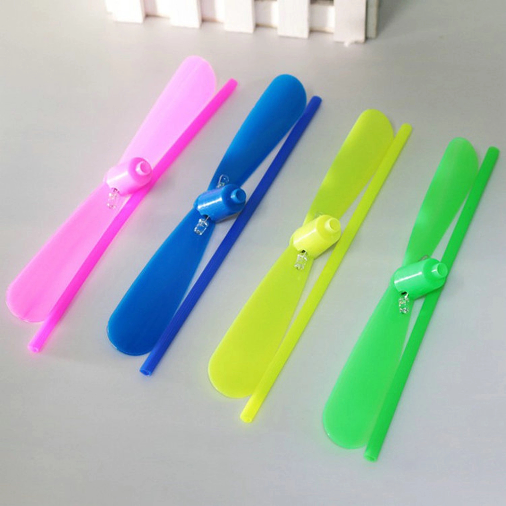 Glowing bamboo dragonfly children's toy 4